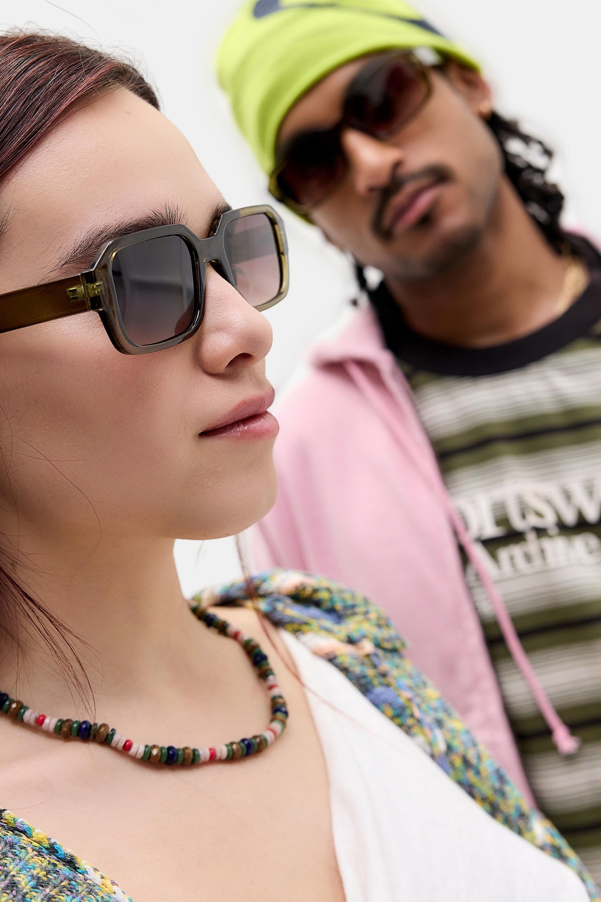 Green Uo Tulum Sunglasses, GRN, large image number 0