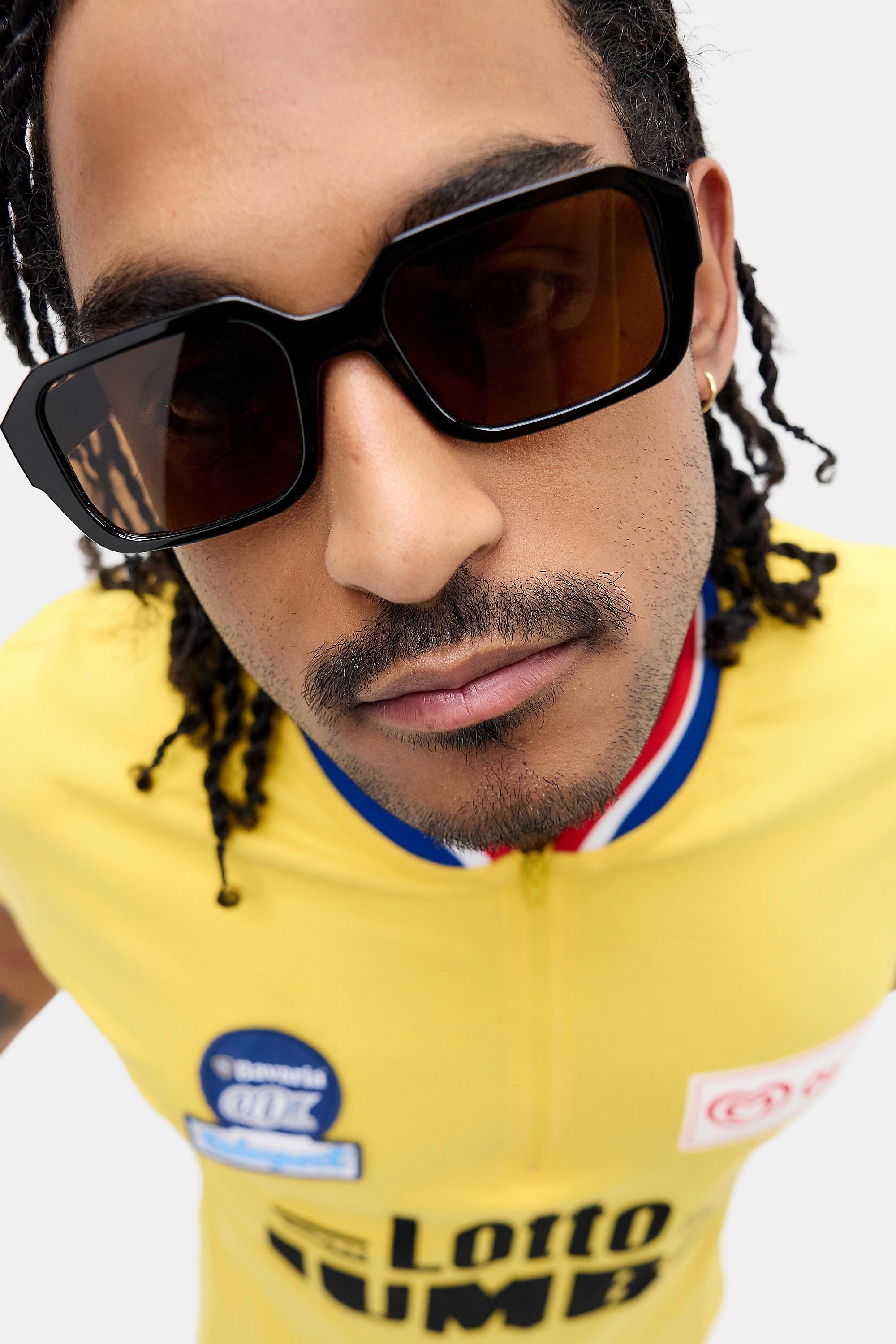 Black Uo Black Tulum Sunglasses, BLK, large image number 2