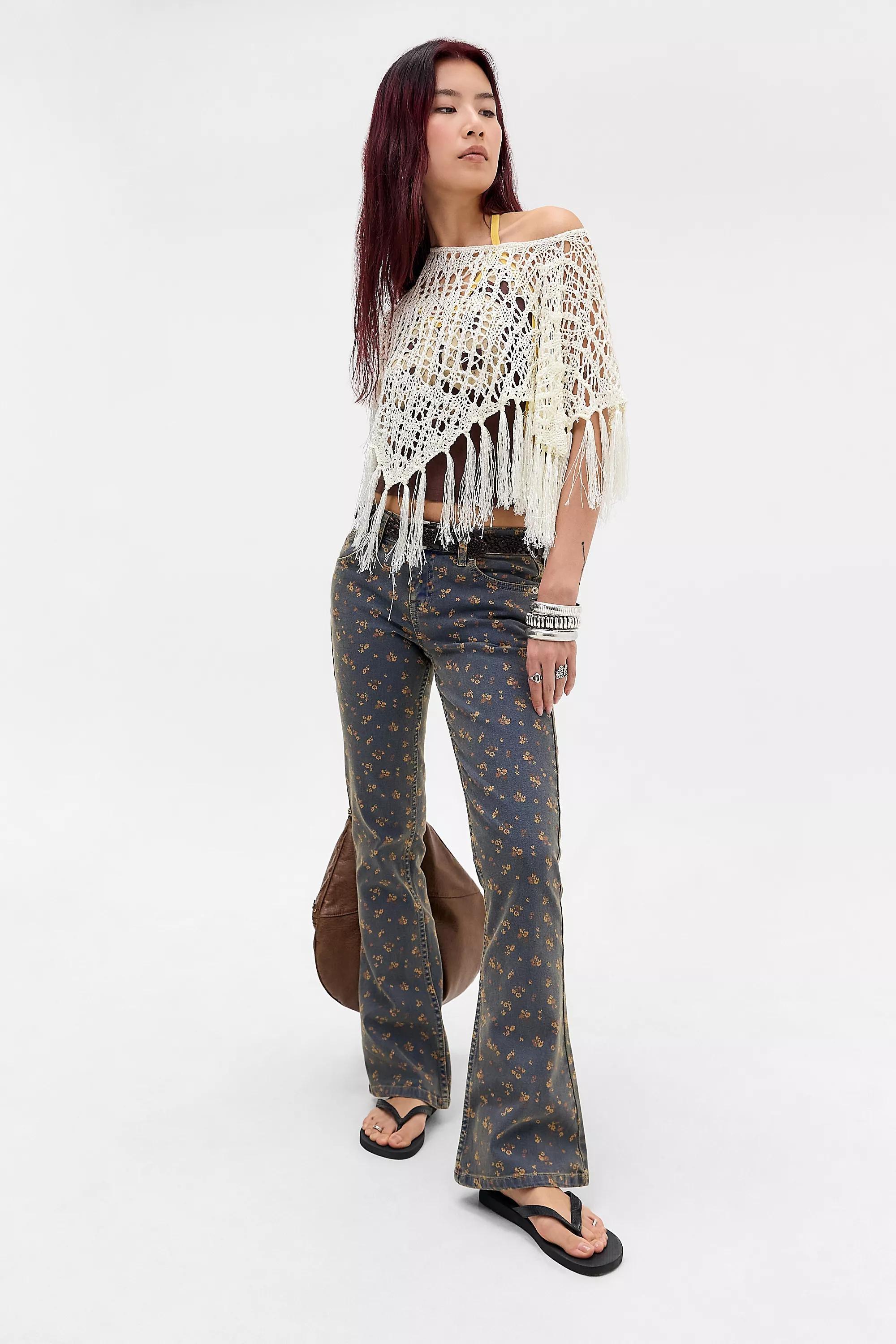 Blue Bdg Brooke Low-Rise Bootcut Flare Jeans, VINTAGE DENIM MEDIUM, large image number 1