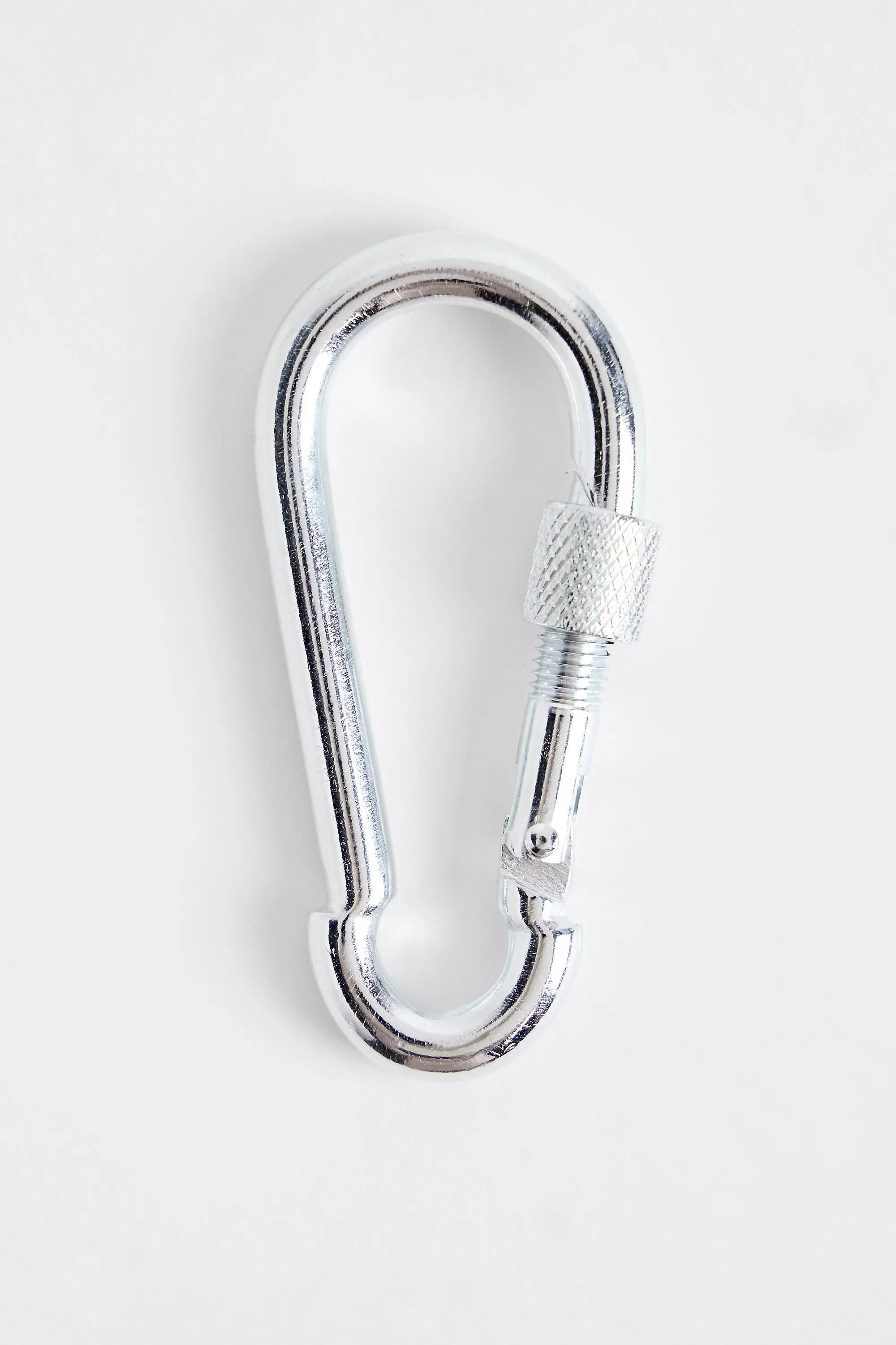 Silver Uo Classic Carabiner, SLVR, large image number 0