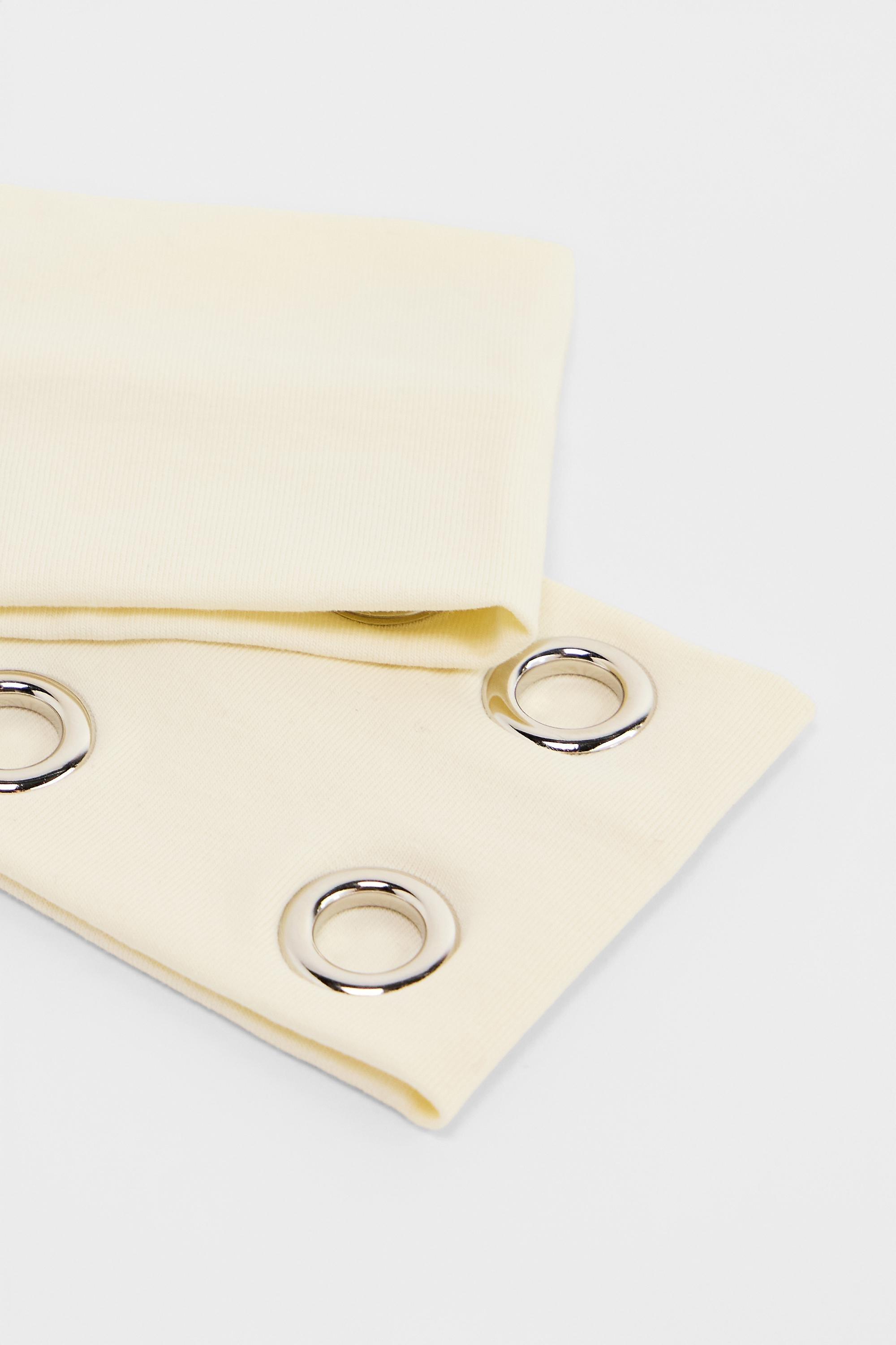 Cream Uo Eyelet Headband, CREME, medium