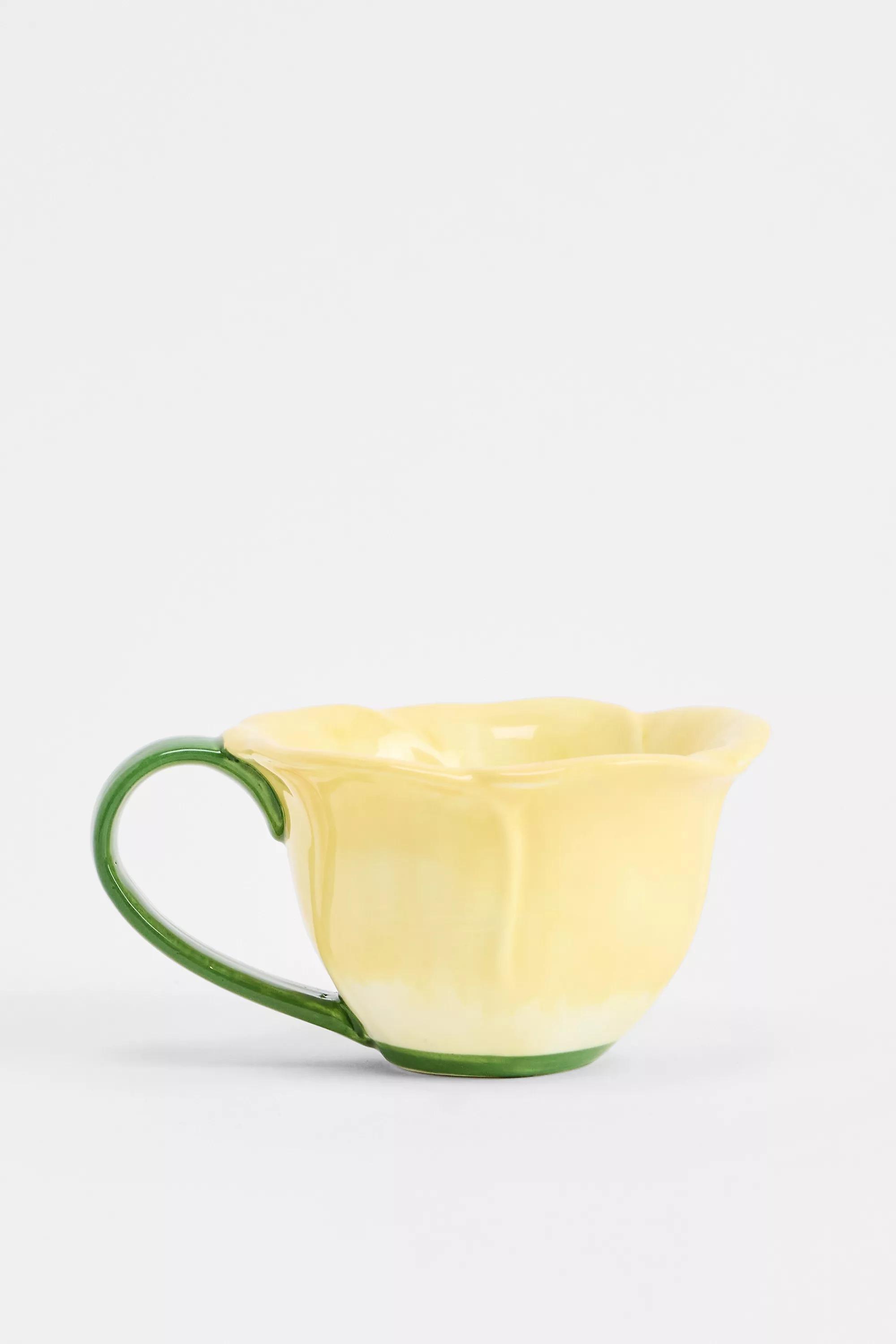 Yellow Teddy Sunflower Peekaboo Mug, YEL, large image number 3