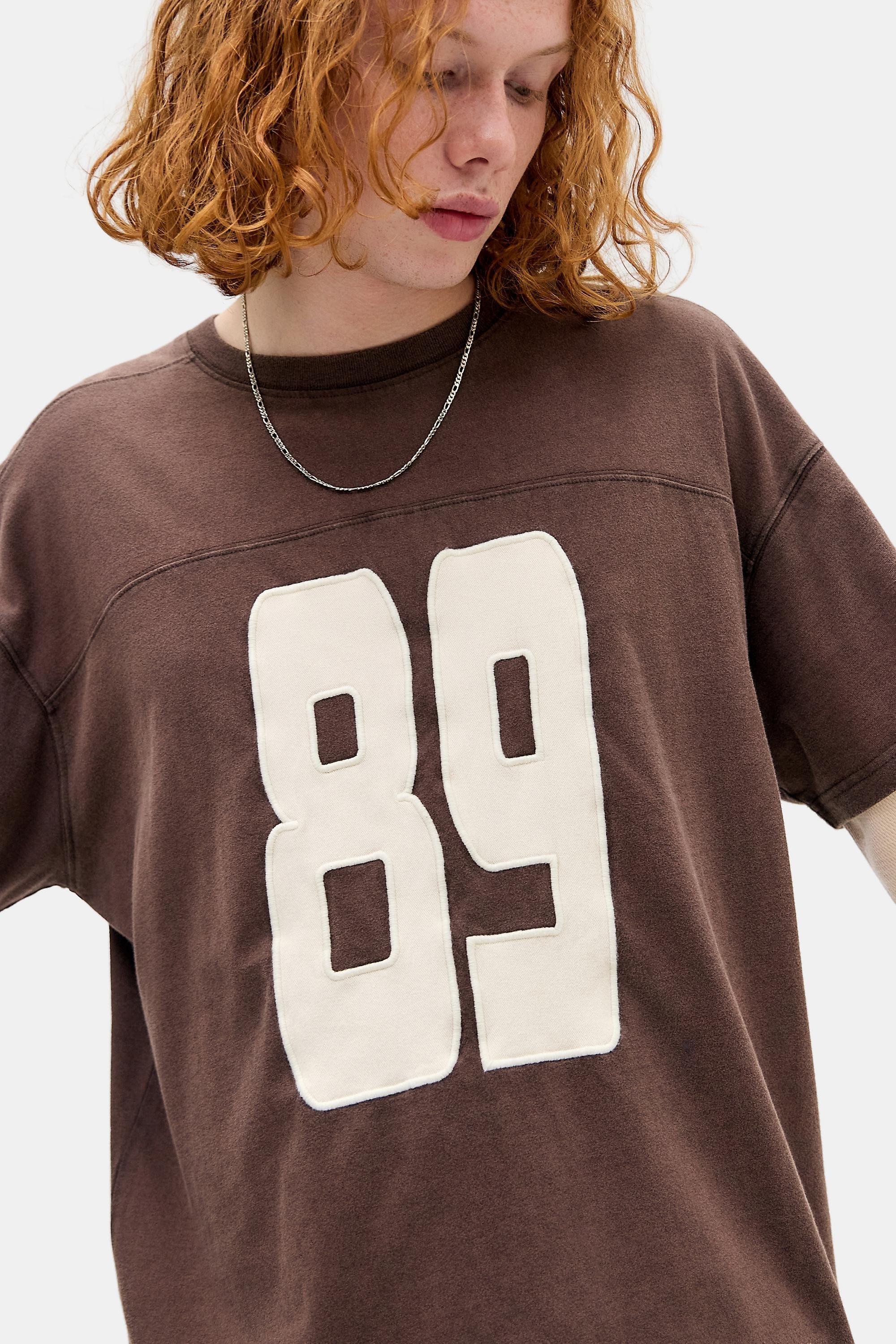Brown Bdg Brown Motorbike Double Layer T-Shirt, BRN, large image number 1