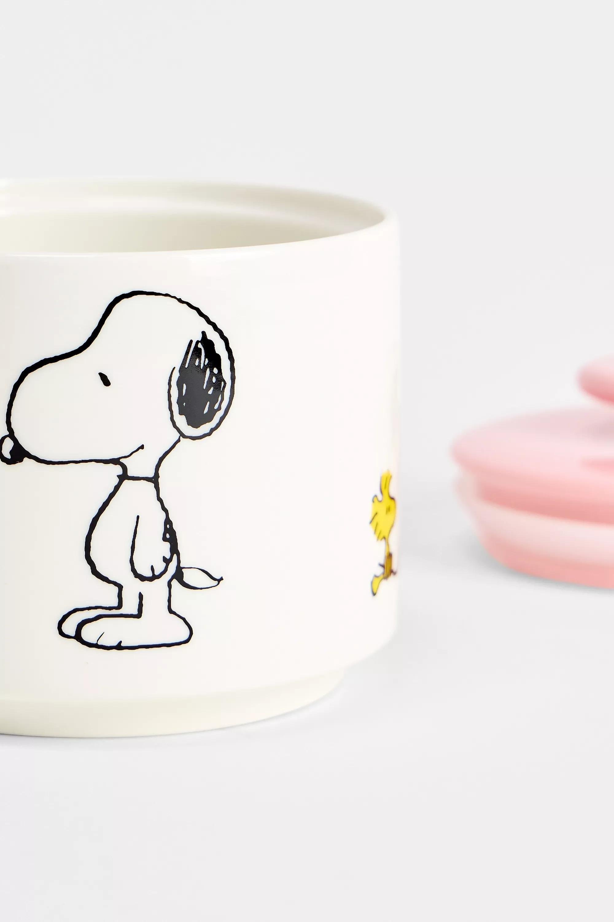 Pink Peanuts Snoopy Love Candy Jar, PINK, large image number 3