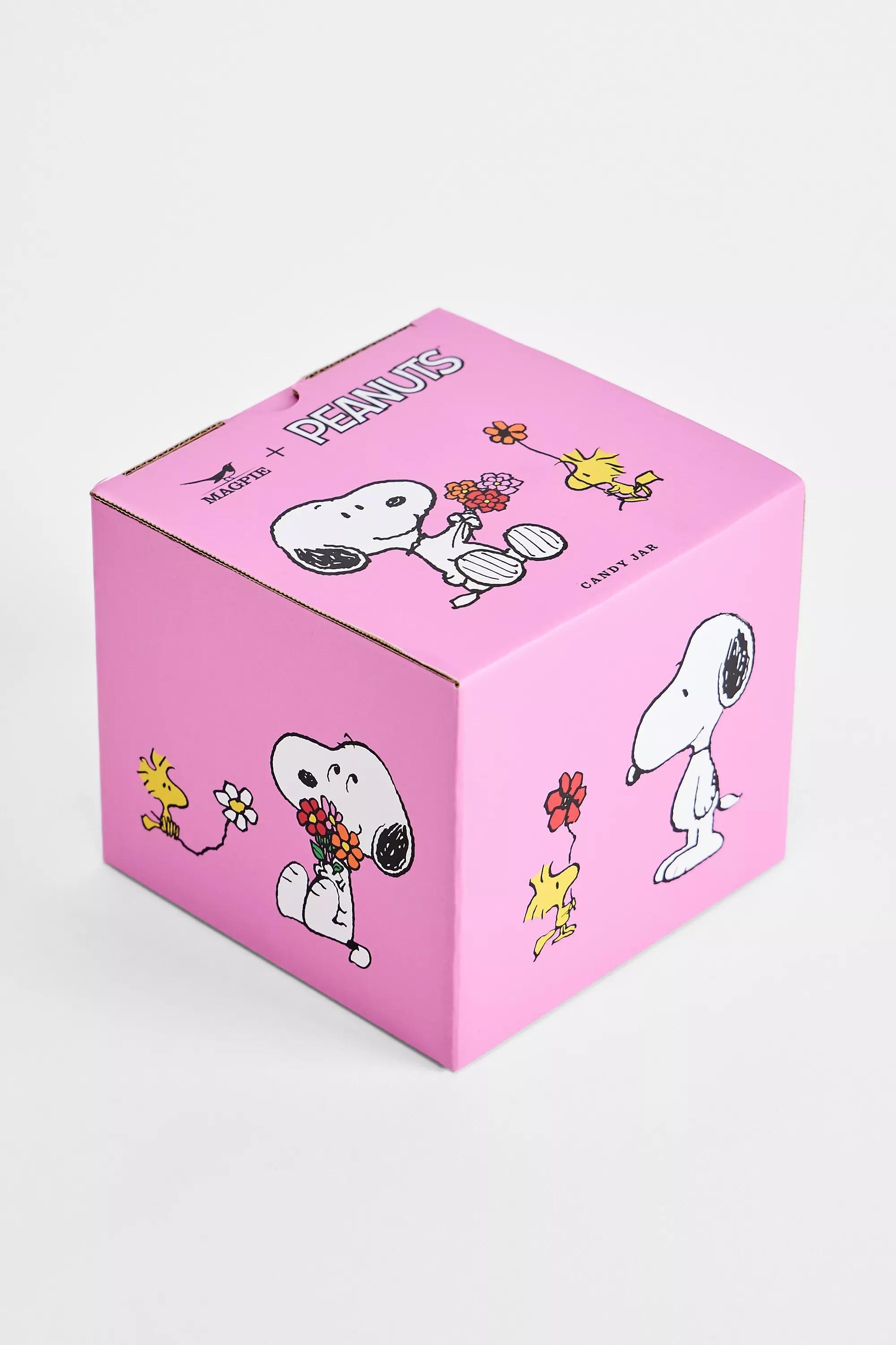 Pink Peanuts Snoopy Love Candy Jar, PINK, large image number 4