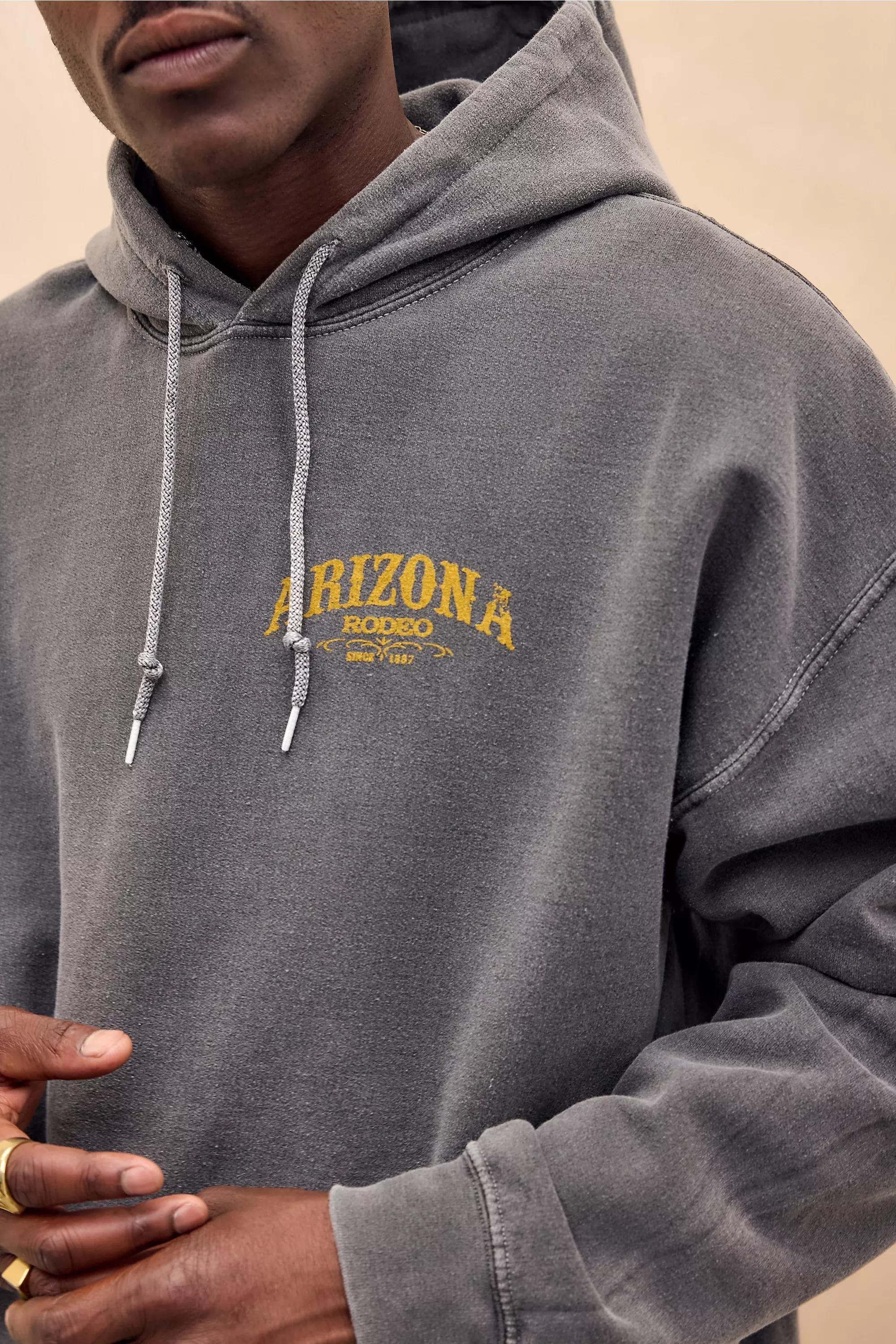 BLACK UO Arizona Eagle Hoodie, BLK, medium