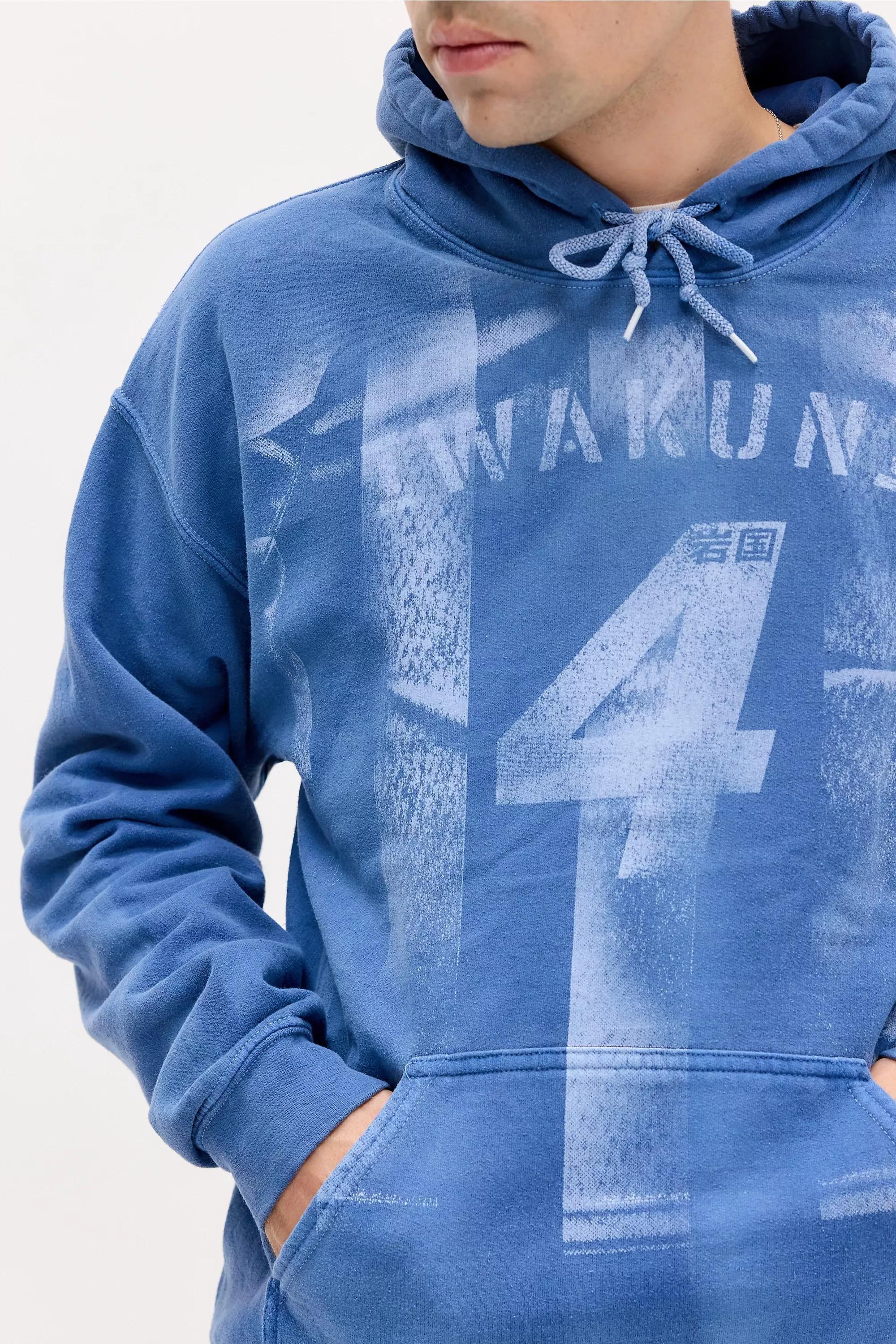 BLUE UO Blue Iwakuni 4 Hoodie, BLUE, medium