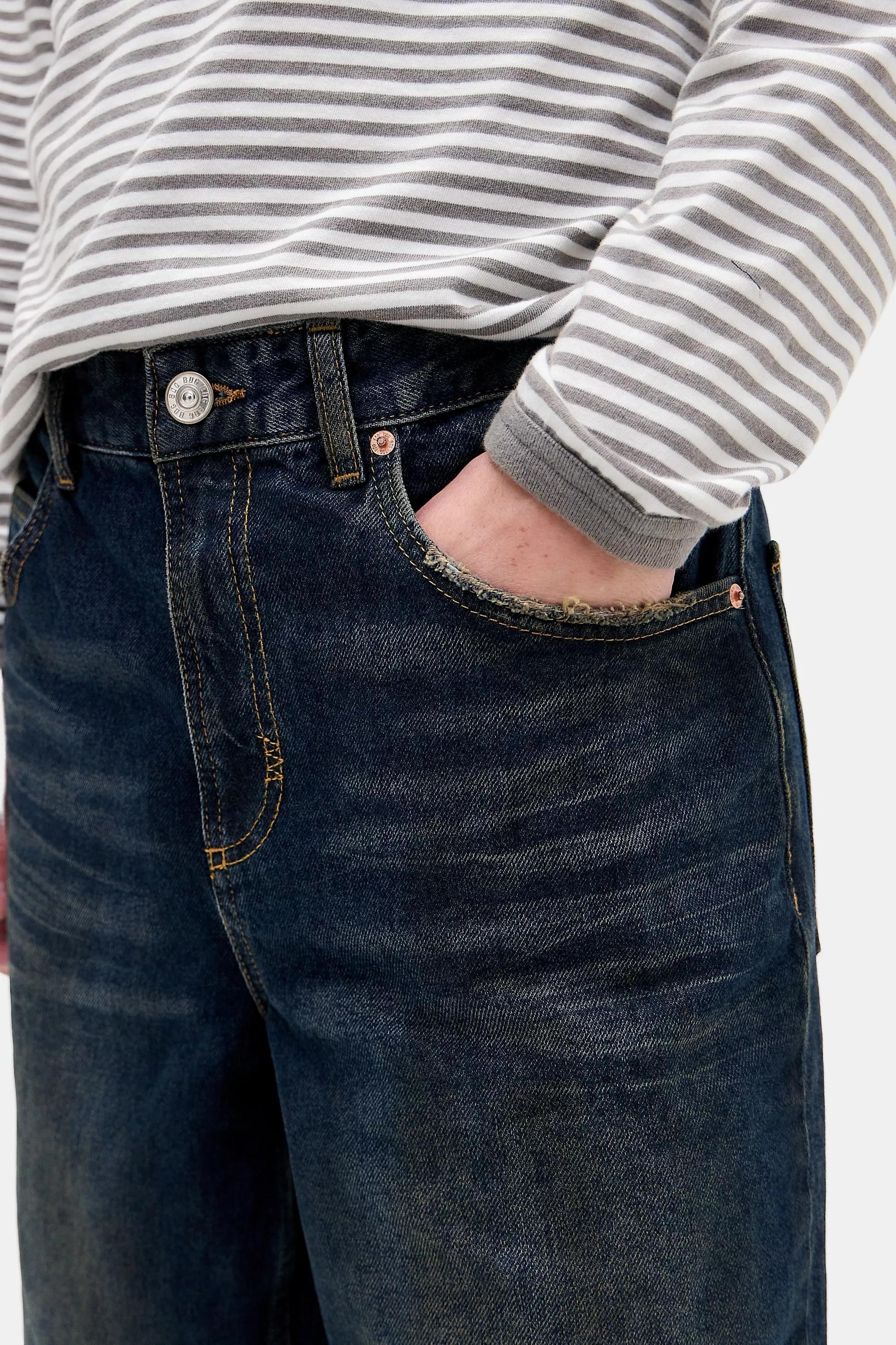 Blue Bdg Dillan Flared Jeans, BLUE, large image number 2