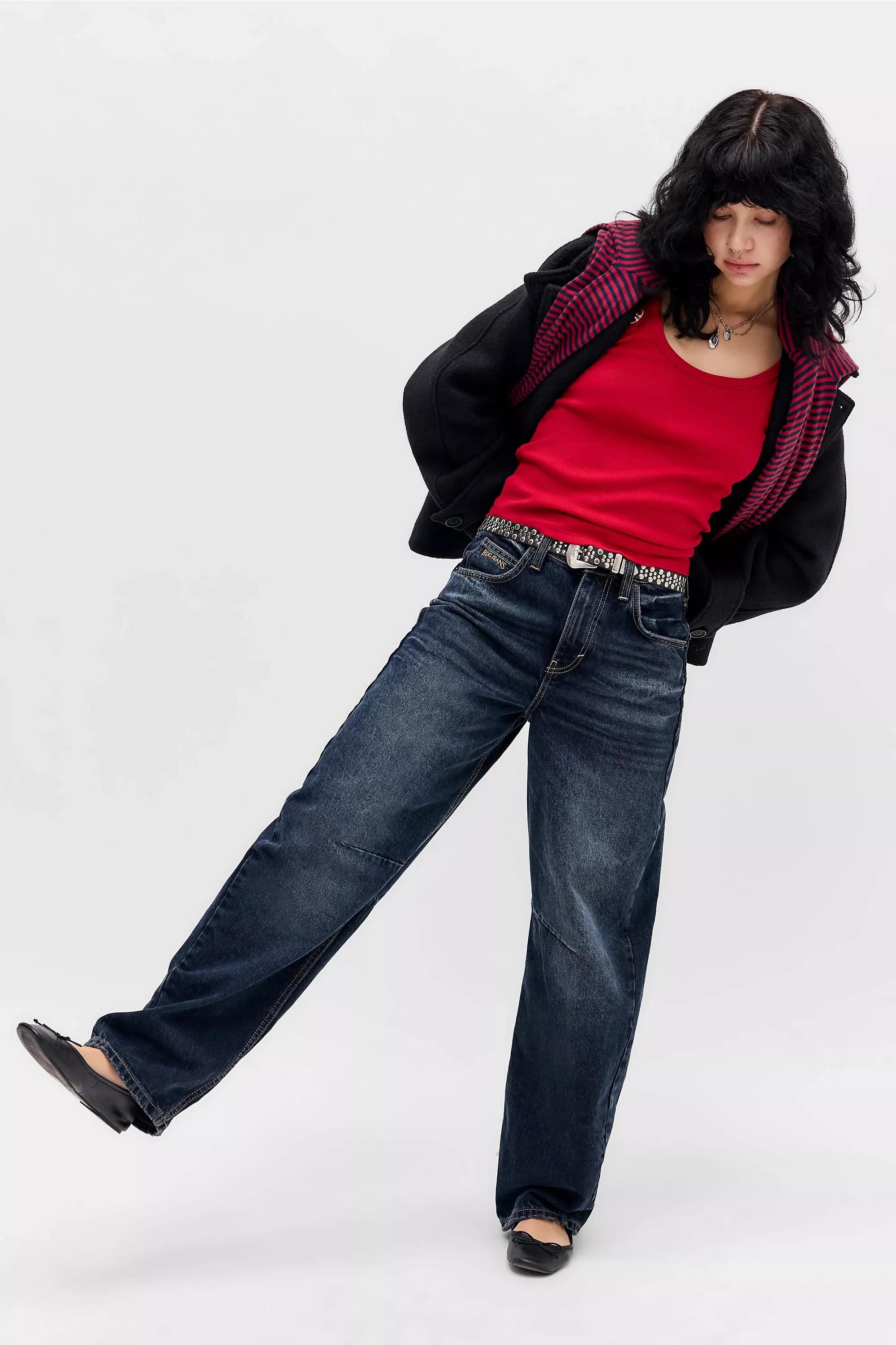 Red Uo Jessie Cotton Vest, RED, large image number 1