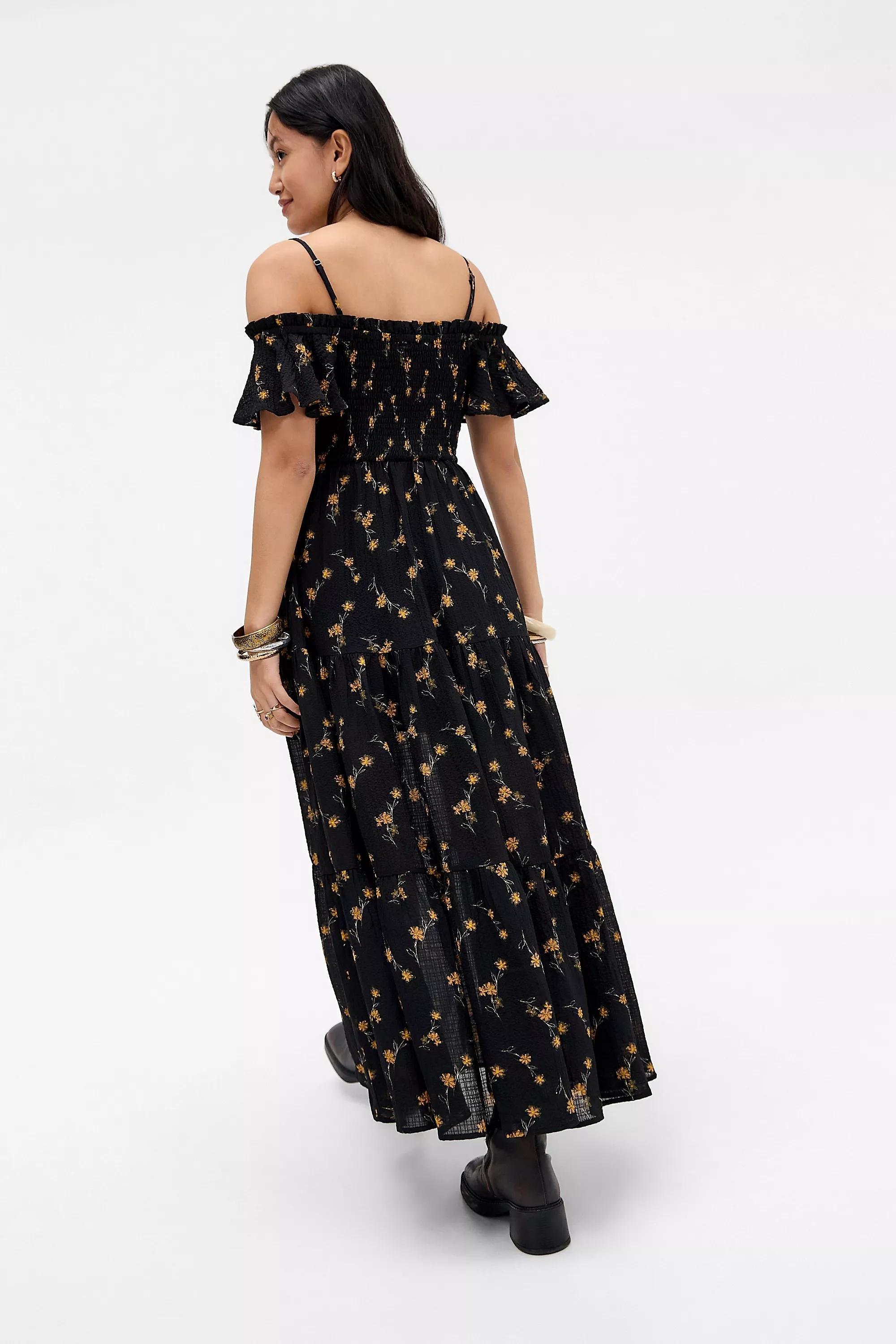 Black Kiss The Sky Marigold Dress, BLK, large image number 3