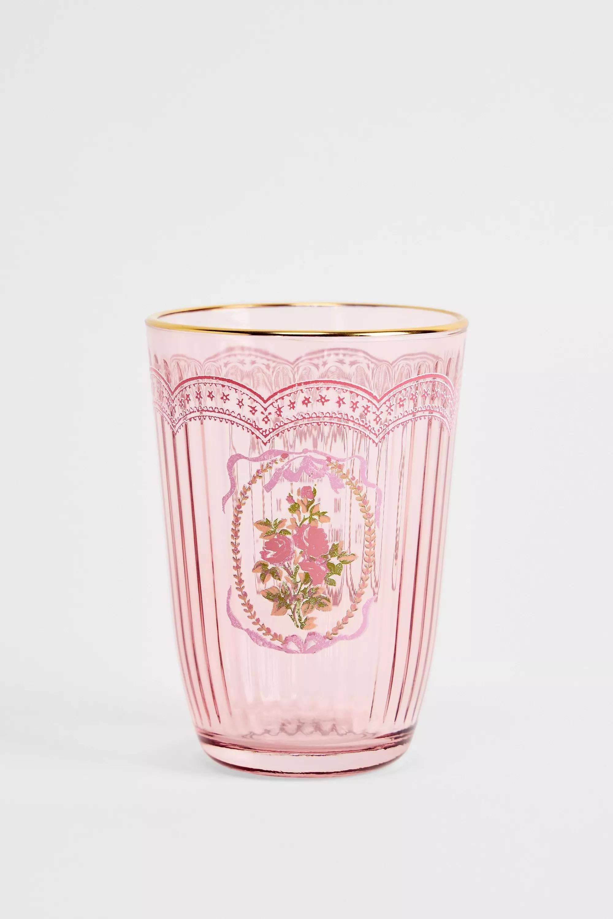 Pink Coquette Tall Tumbler, PINK, large image number 0