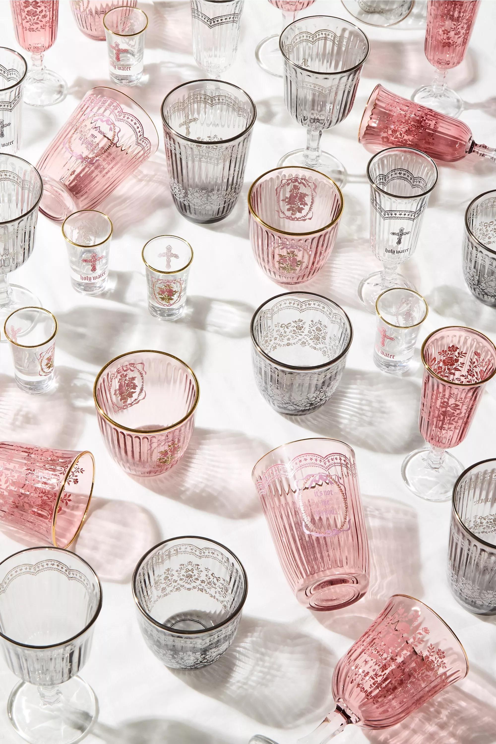 Pink Coquette Tall Tumbler, PINK, large image number 2