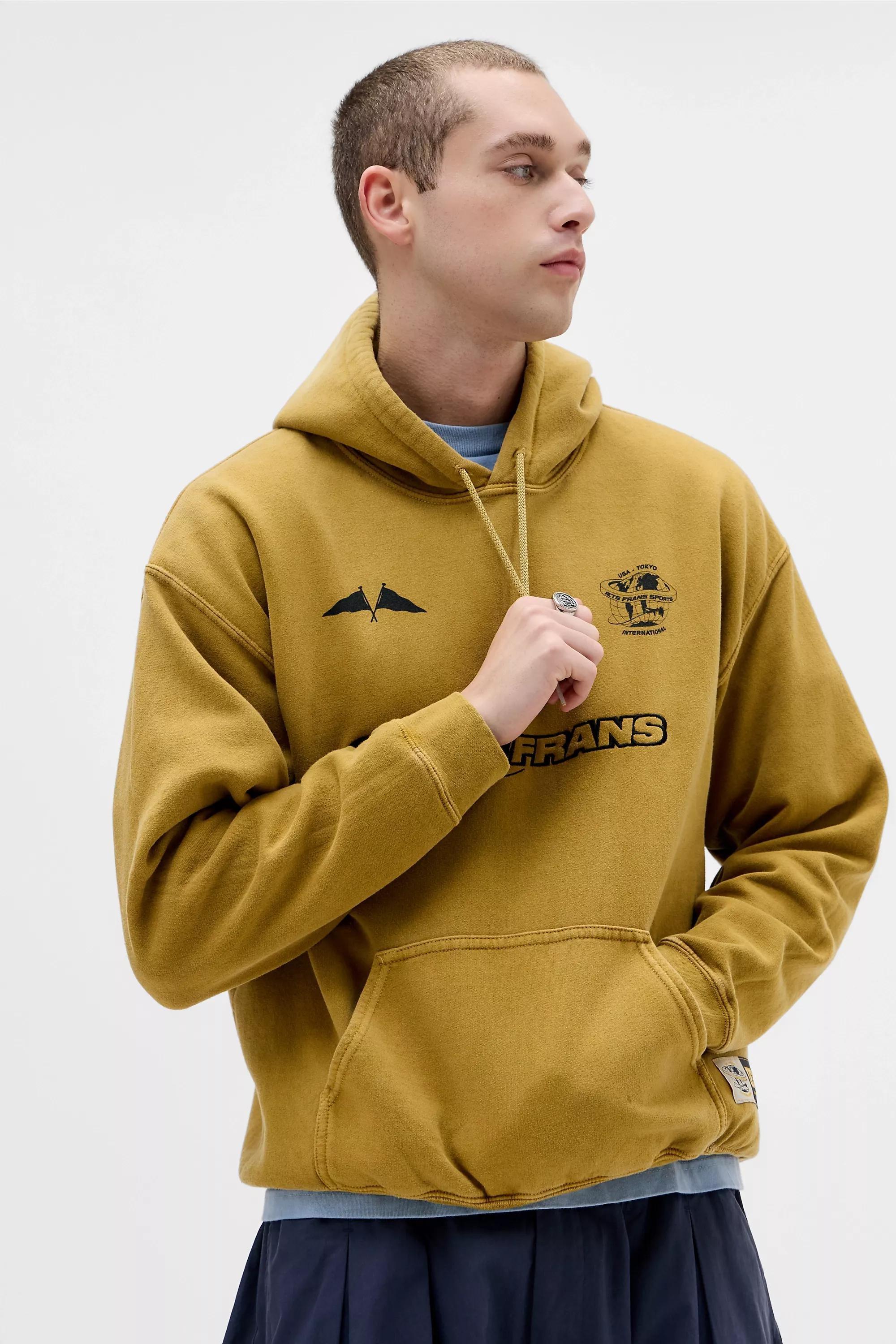 Yellow Iets Frans... Yellow Football Hoodie, YEL, medium