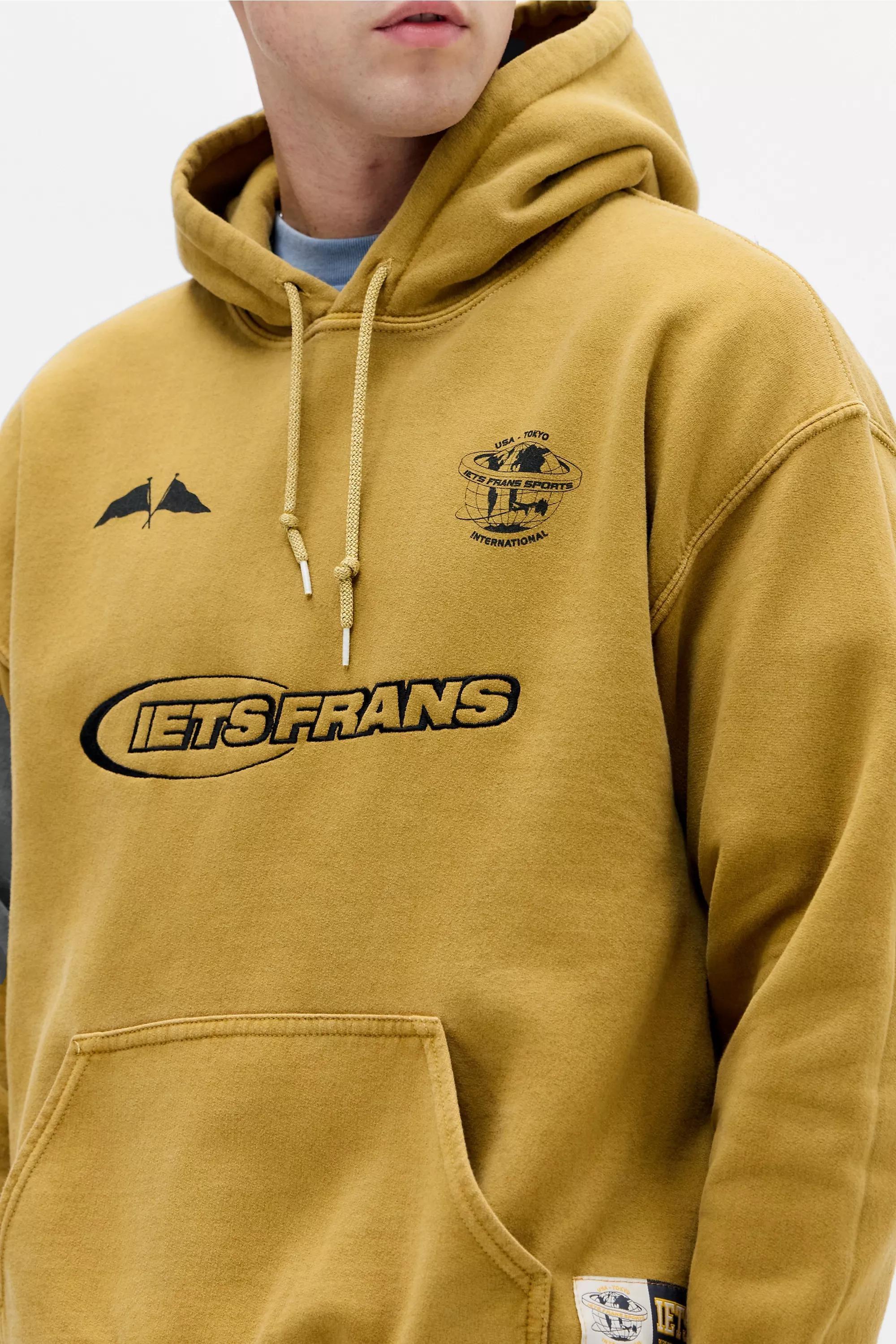 Yellow Iets Frans... Yellow Football Hoodie, YEL, medium