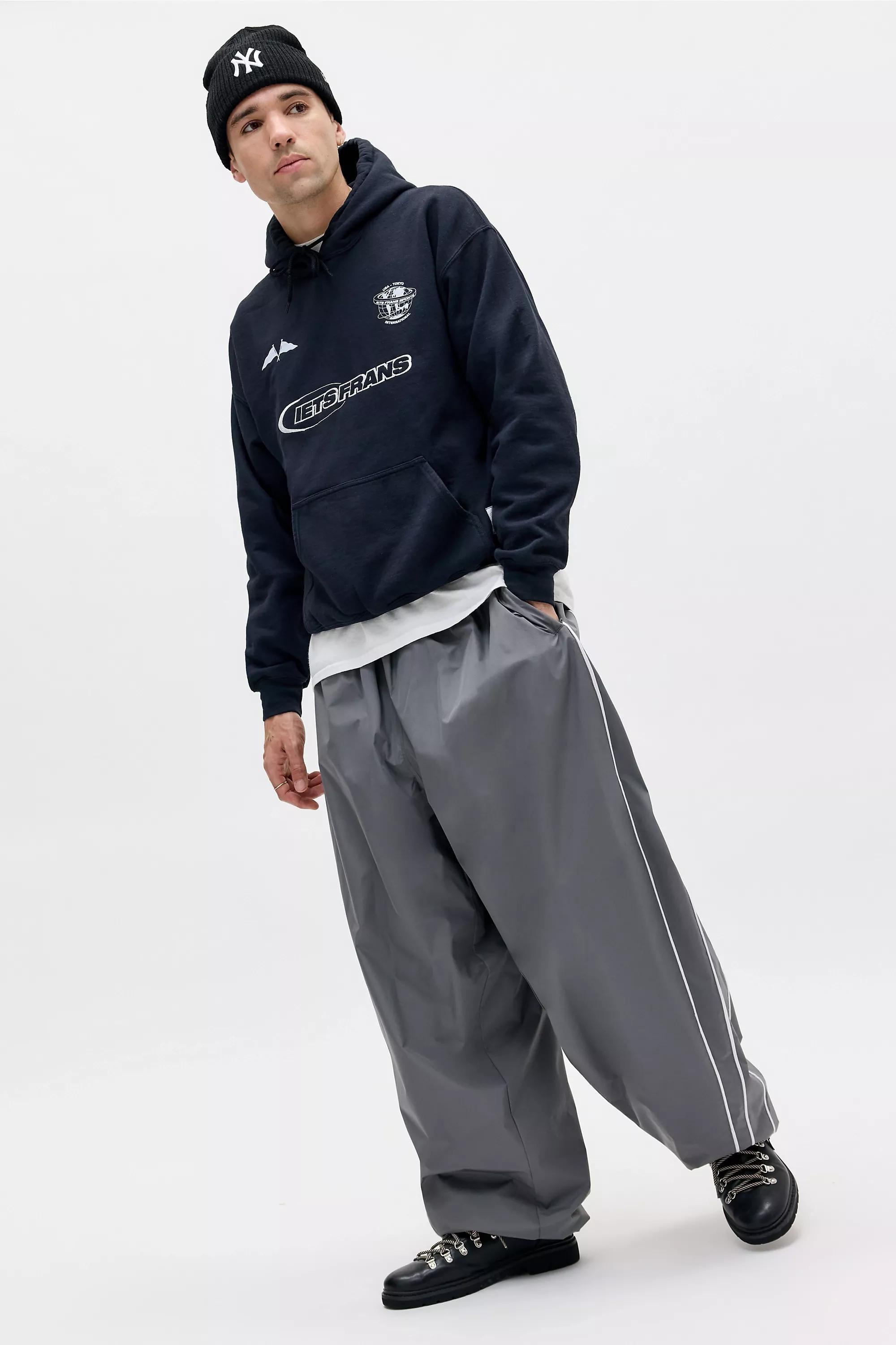 BLACK iets frans... Black Football Hoodie, BLK, medium