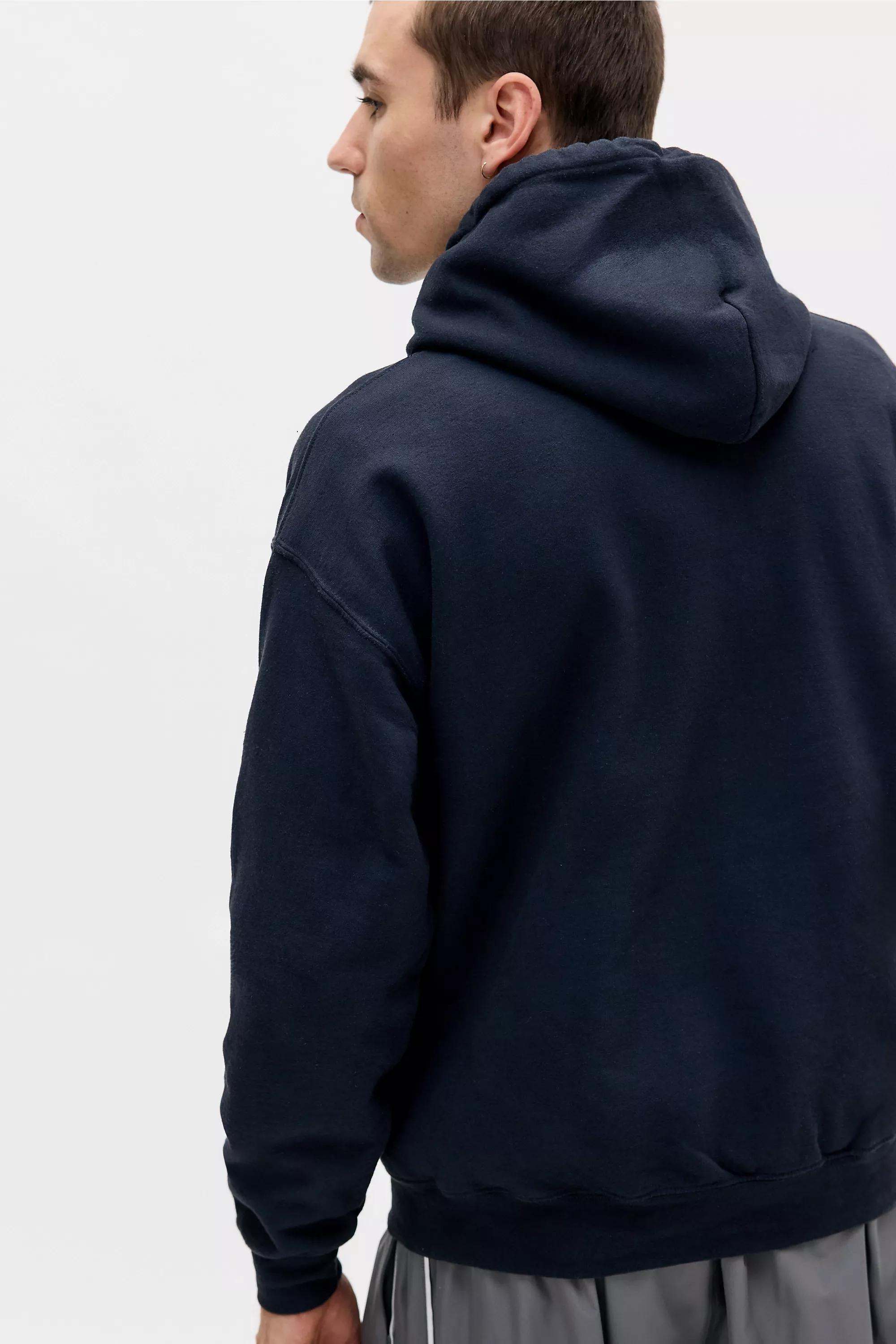 BLACK iets frans... Black Football Hoodie, BLK, large image number 3