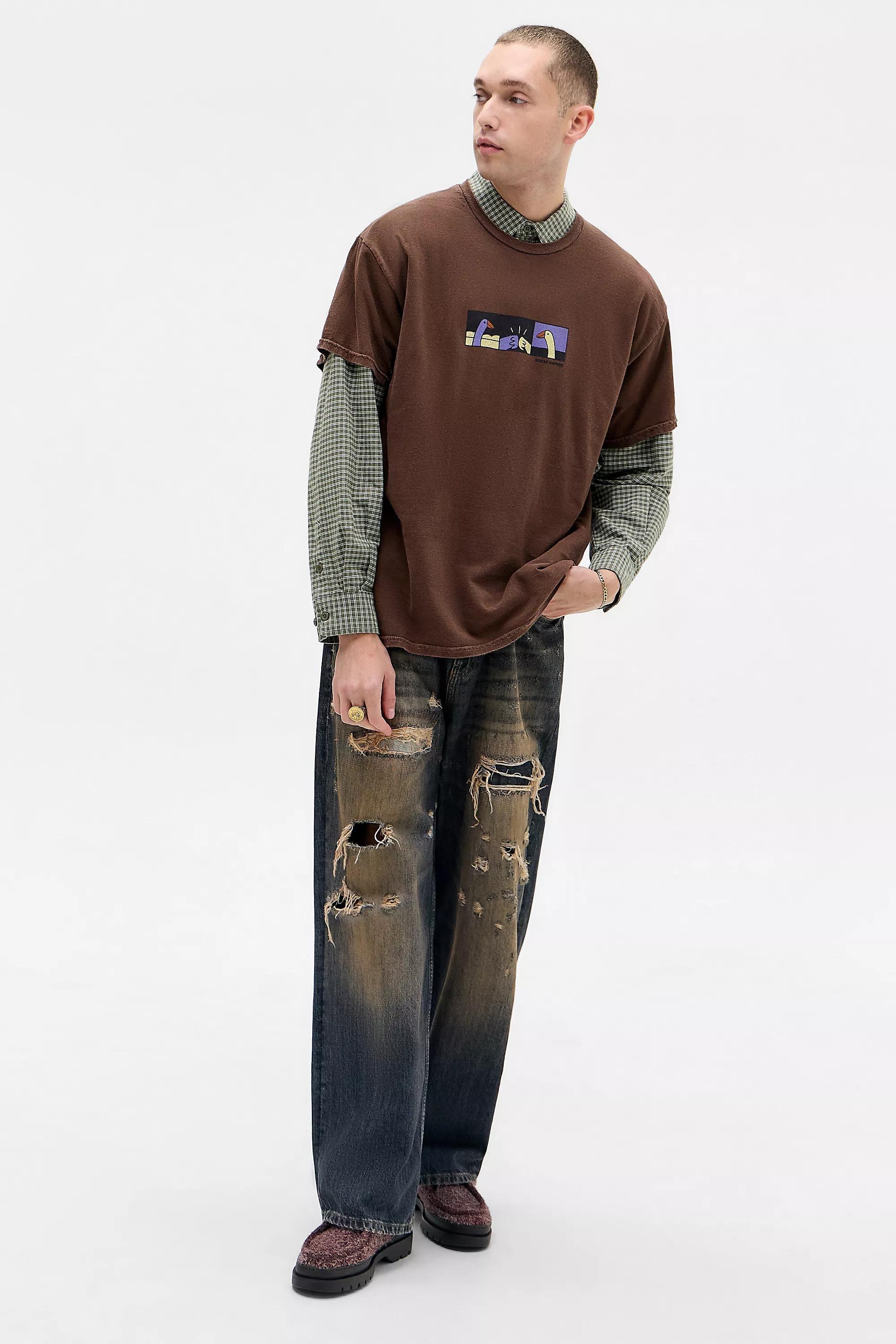 Brown Brown Goosebumps Tee, BRN, large image number 2