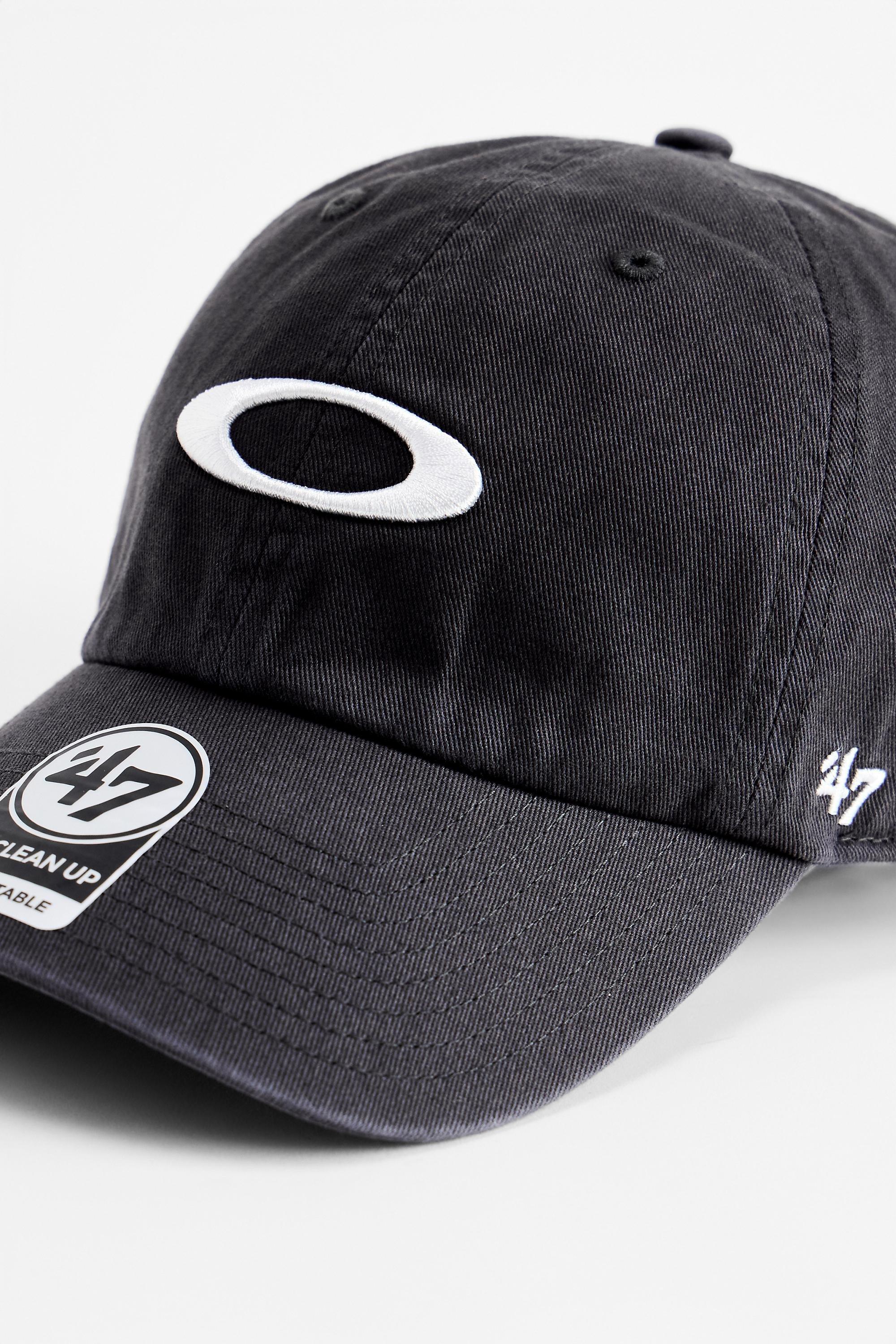 Black Oakley Black Remix Dad Cap, BLK, medium
