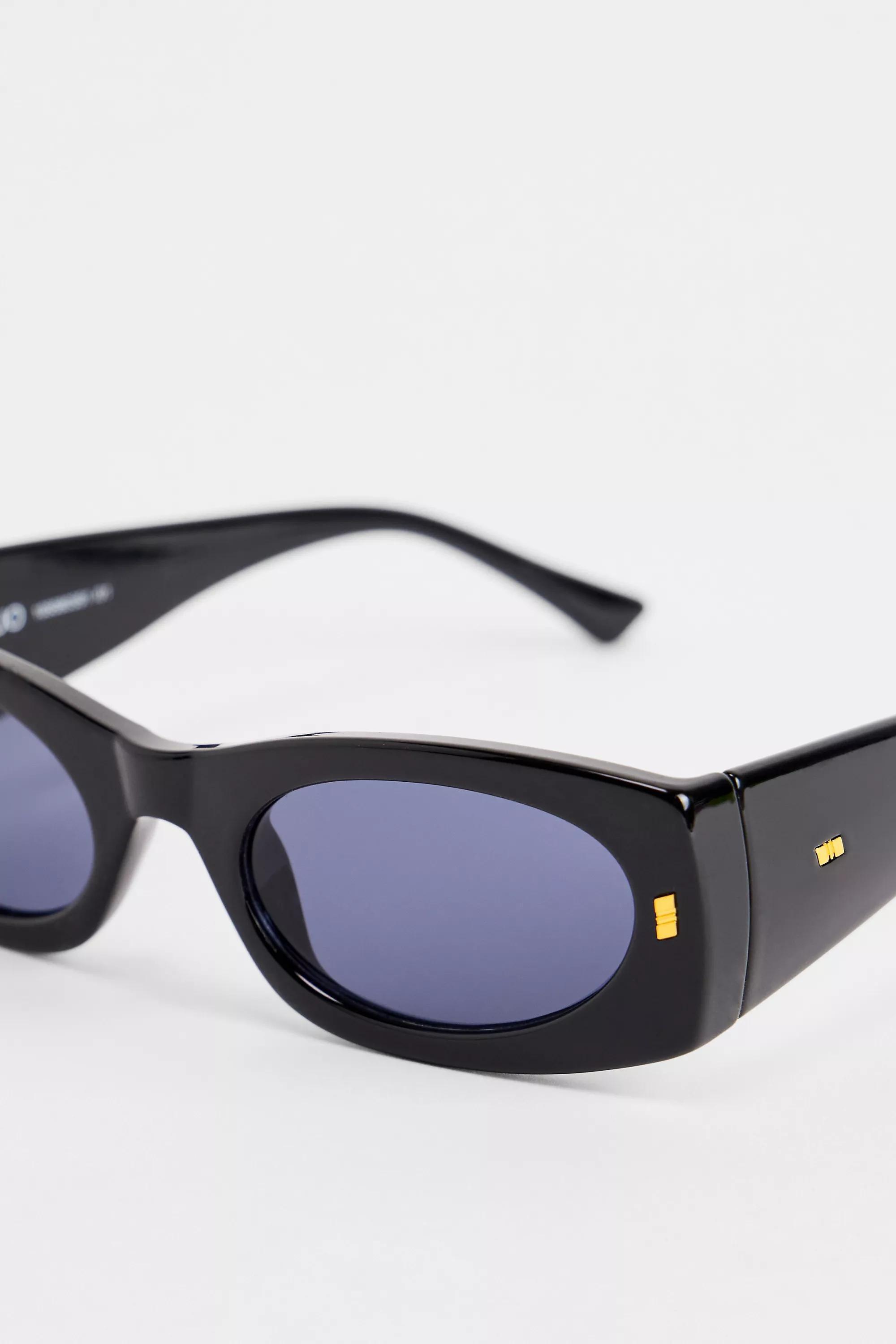 Black Uo Madrid Sunglasses, BLK, large image number 2