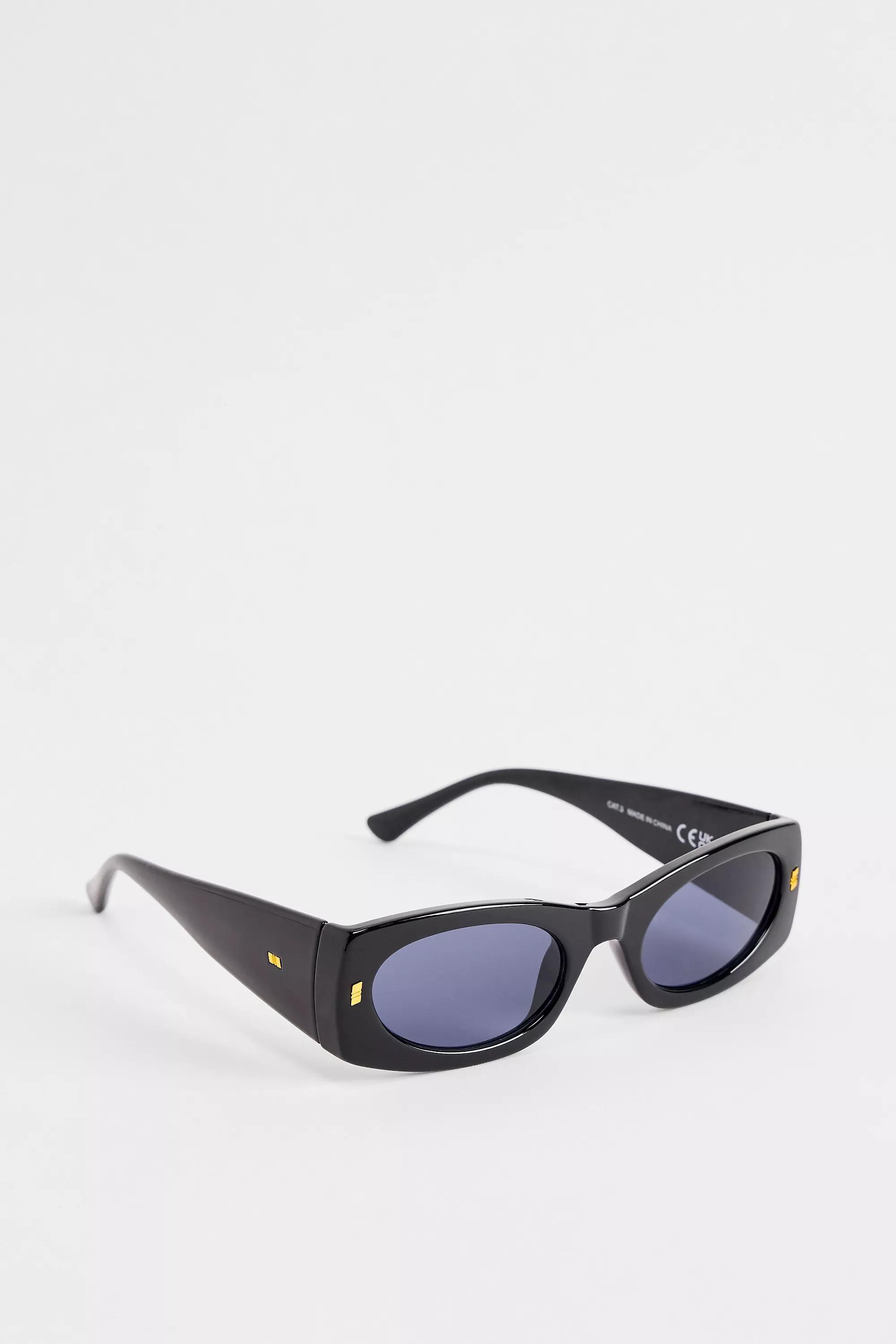 Black Uo Madrid Sunglasses, BLK, large image number 3