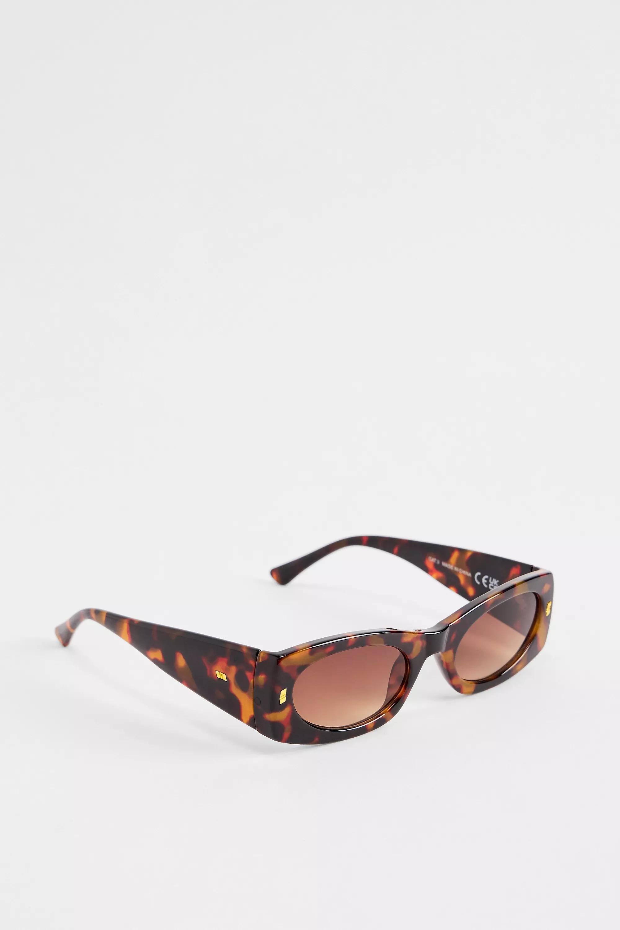 Brown Uo Madrid Sunglasses, BRN, large image number 3