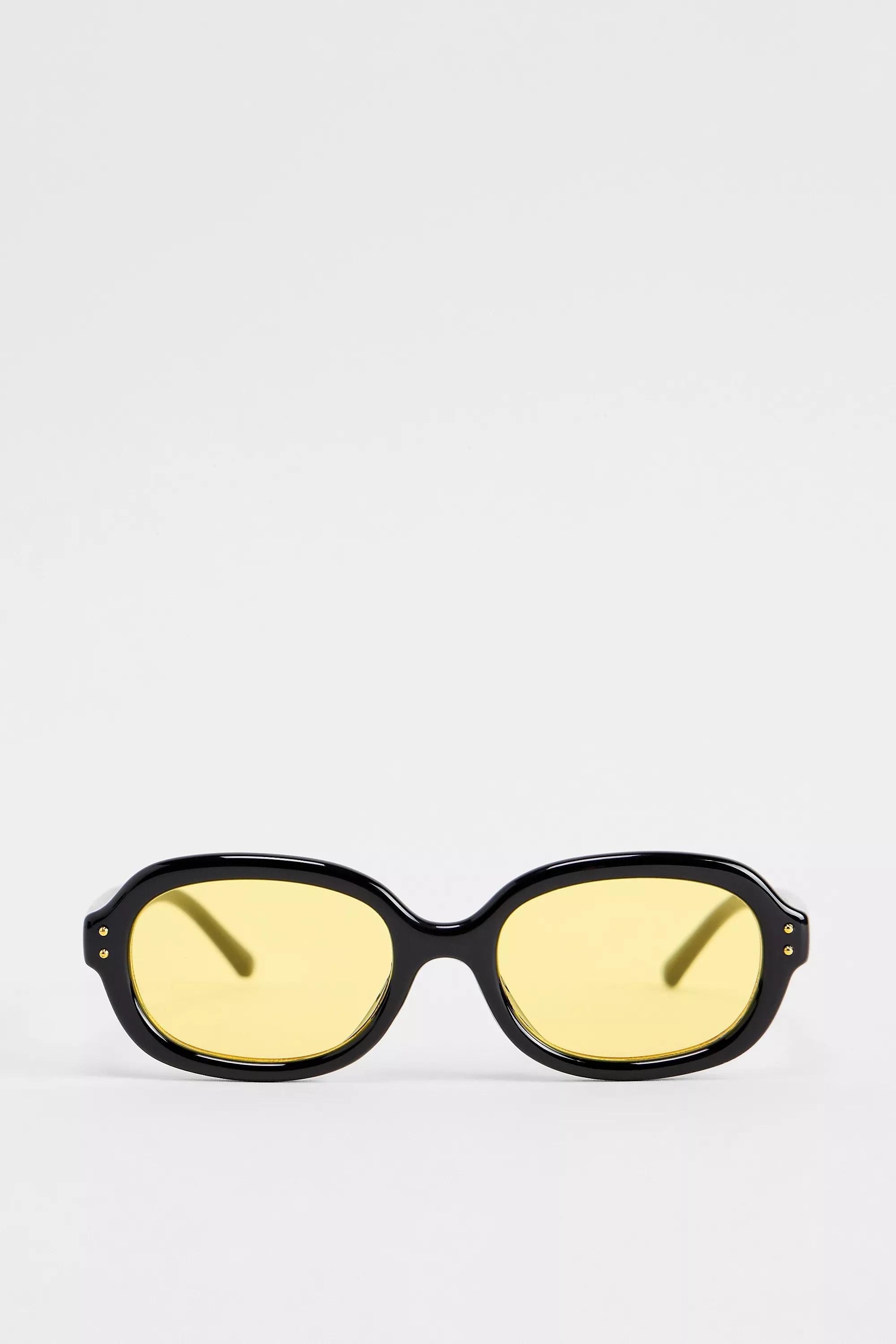 Black Uo Oslo Sunglasses, BLK, large image number 1