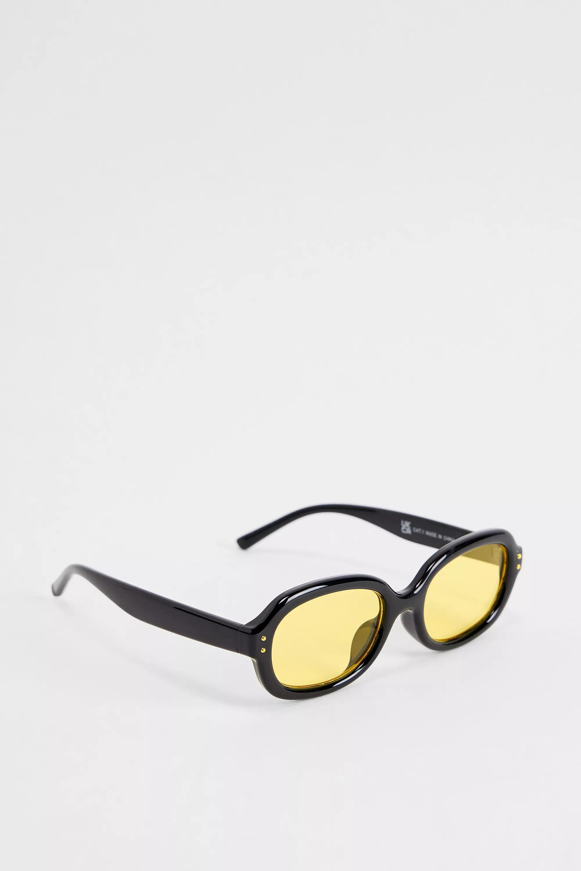 Black Uo Oslo Sunglasses, BLK, large image number 5