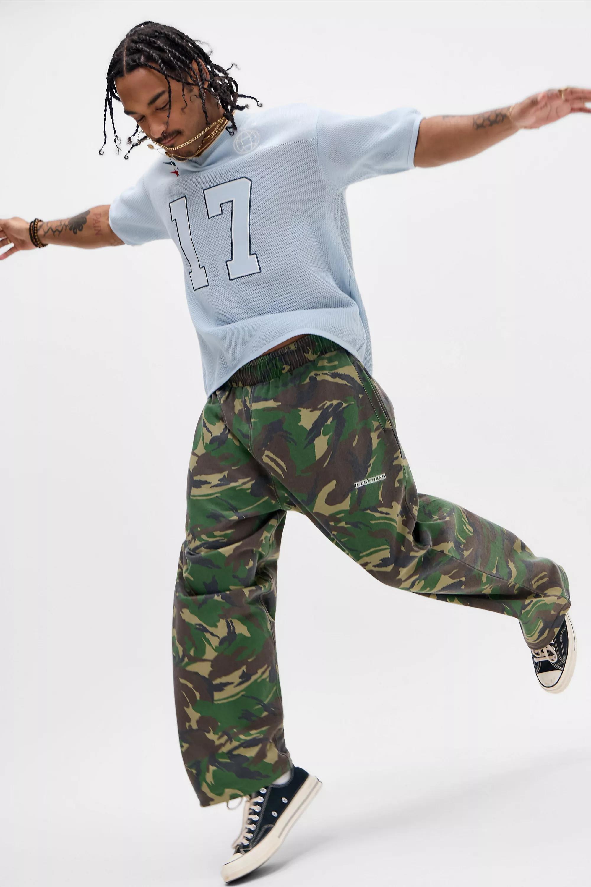 Green Iets Frans... Green Harri Camo Joggers, GRN, medium