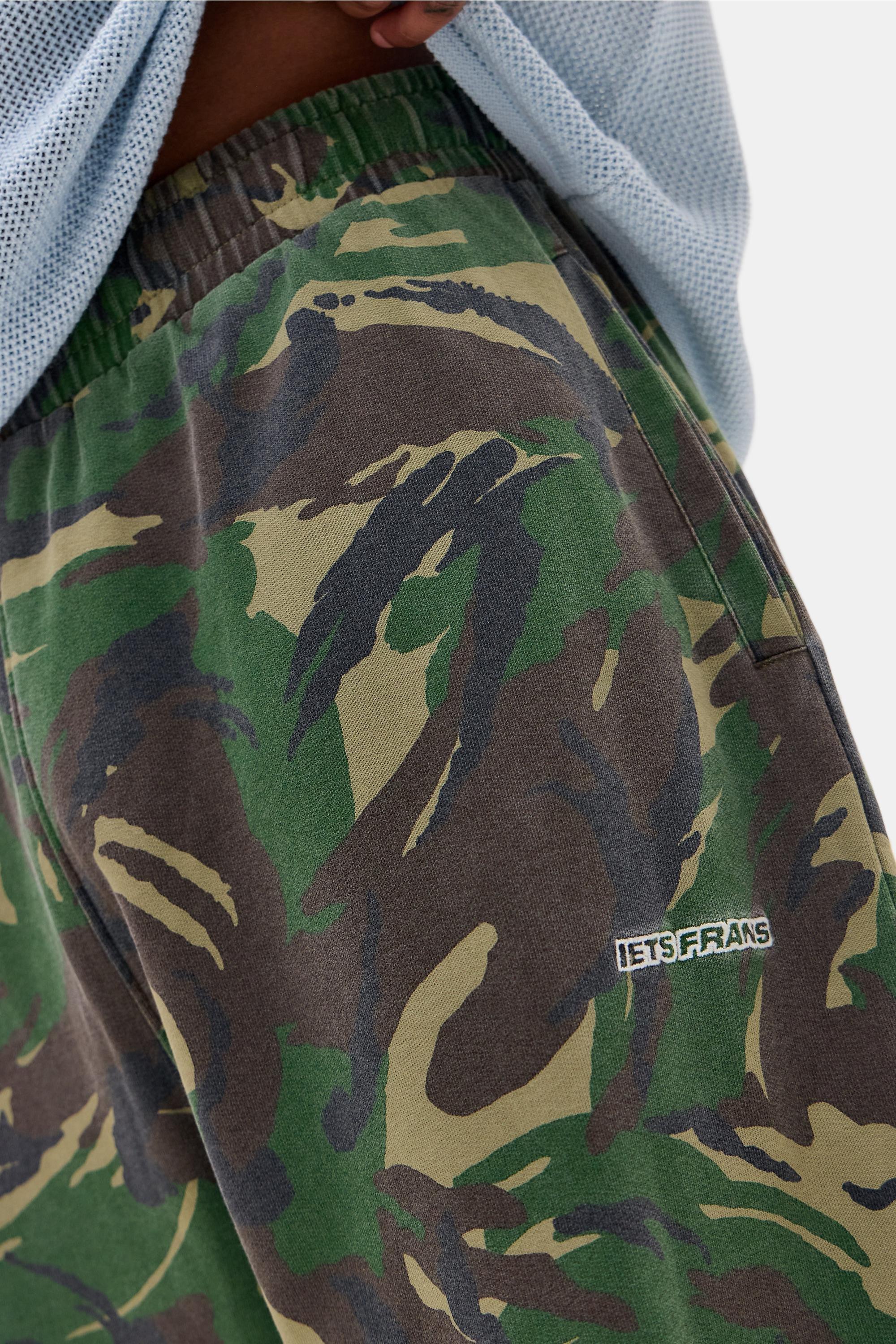 Green Iets Frans... Green Harri Camo Joggers, GRN, large image number 5