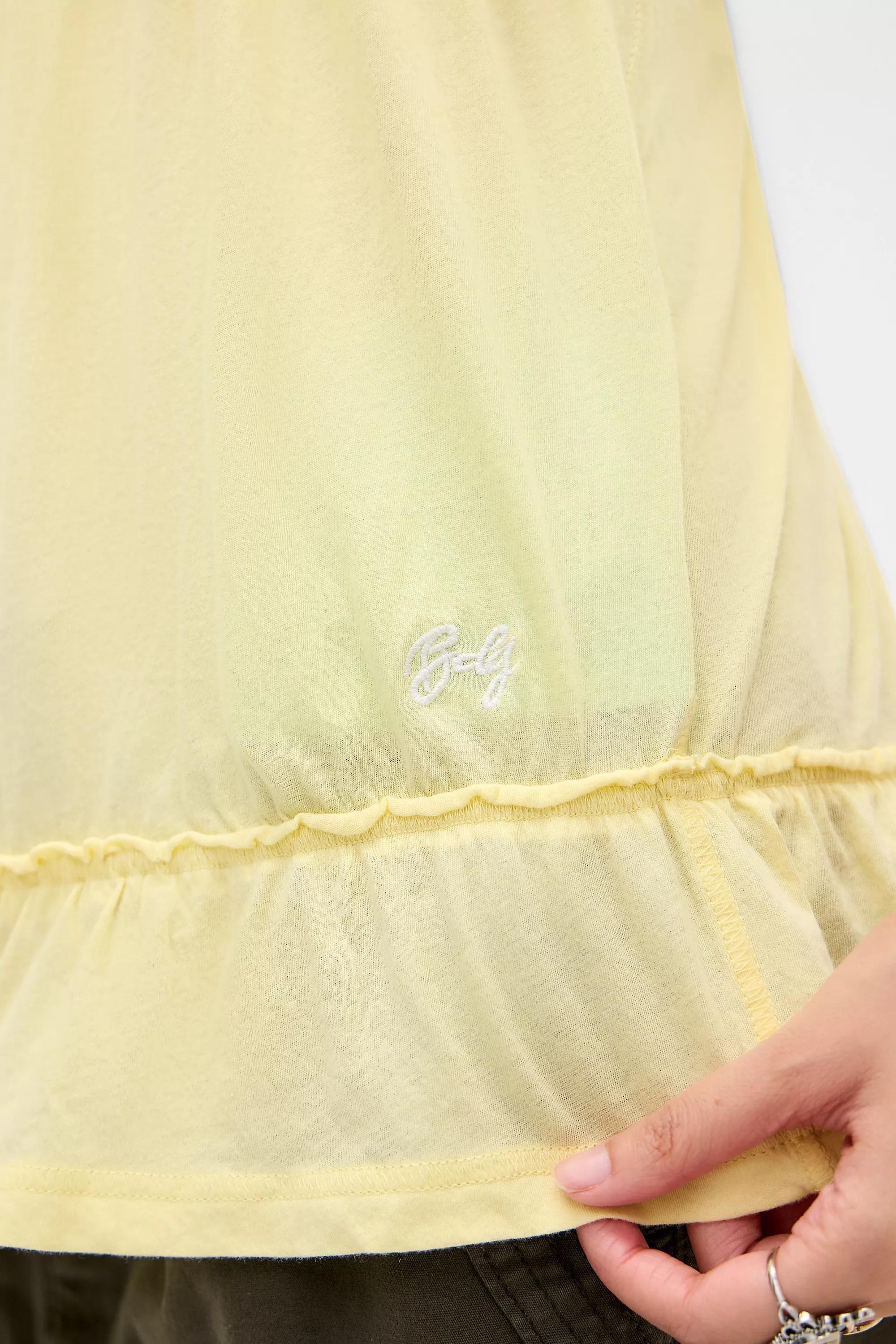 Yellow Bdg Brittney Bandeau Top, YEL, large image number 2