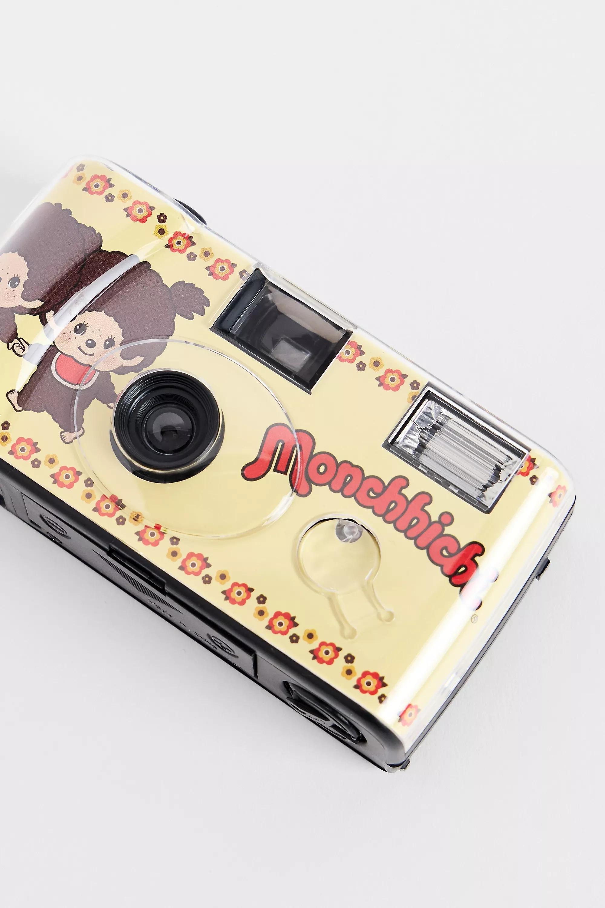 Brown Monchhichi Simple-Use 35Mm Film Camera, BRN, medium