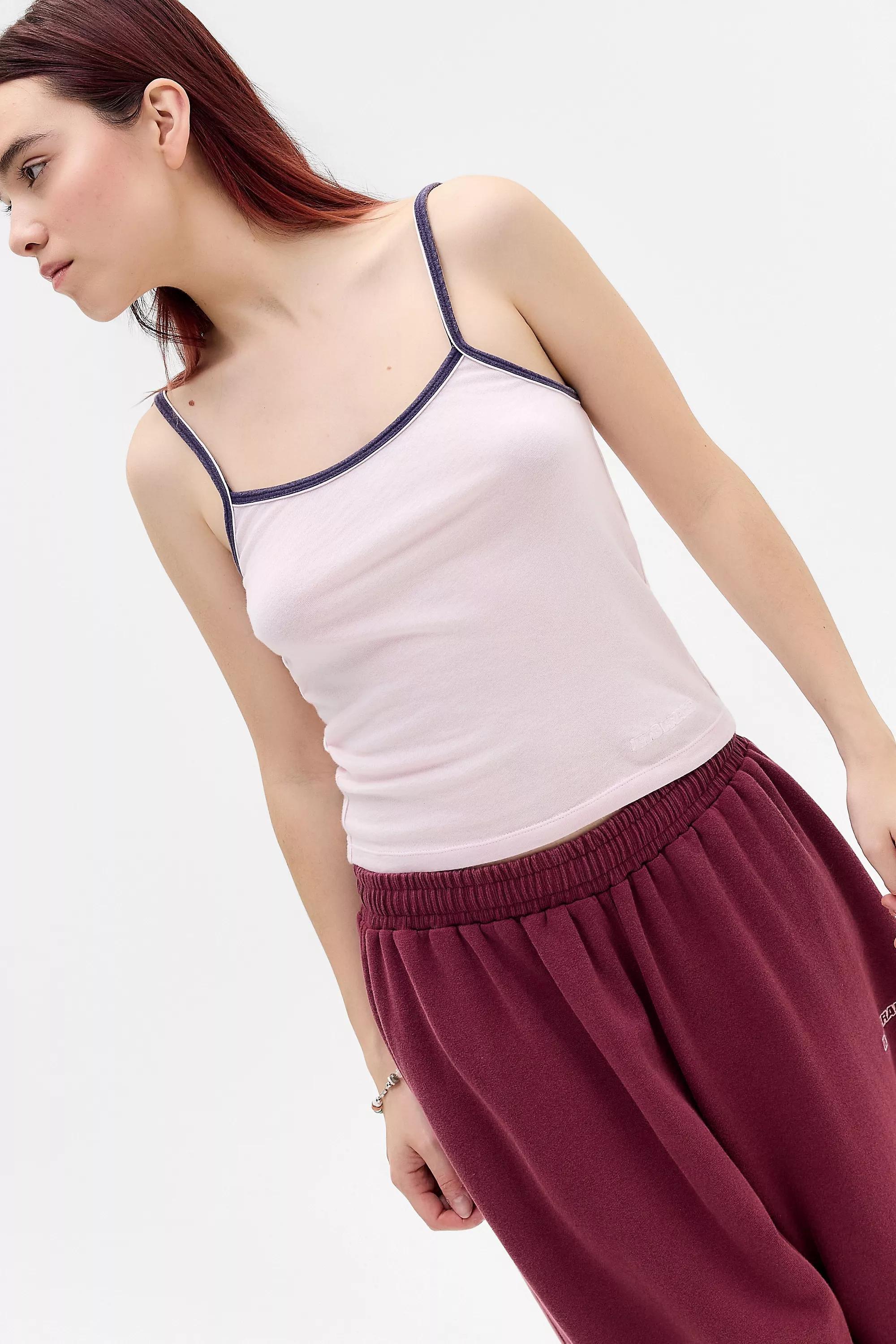 Pink iets frans... Nora Sporty Tank Top, PINK, large image number 0