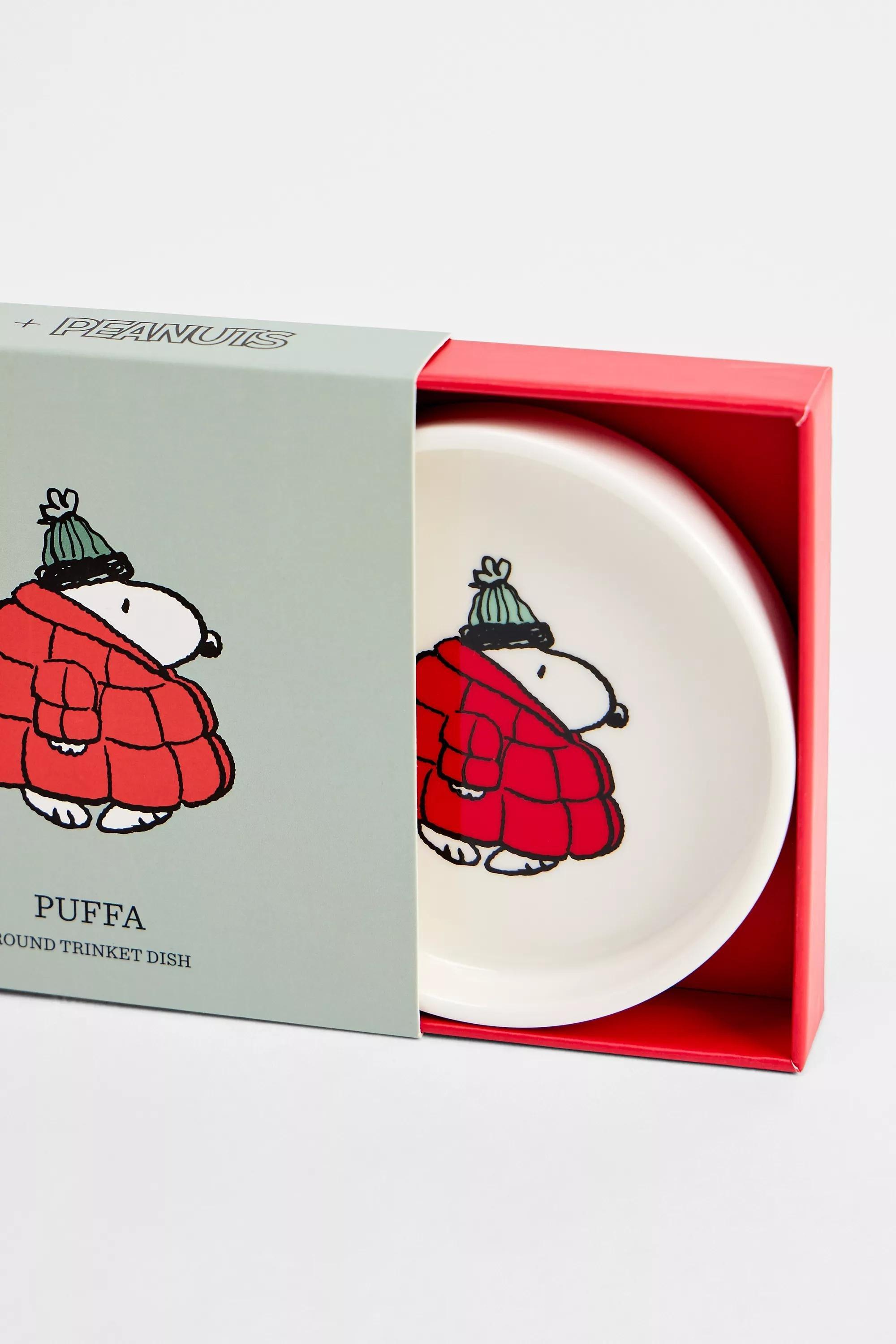 RED Peanuts Puffa Trinket Dish, RED, large image number 2
