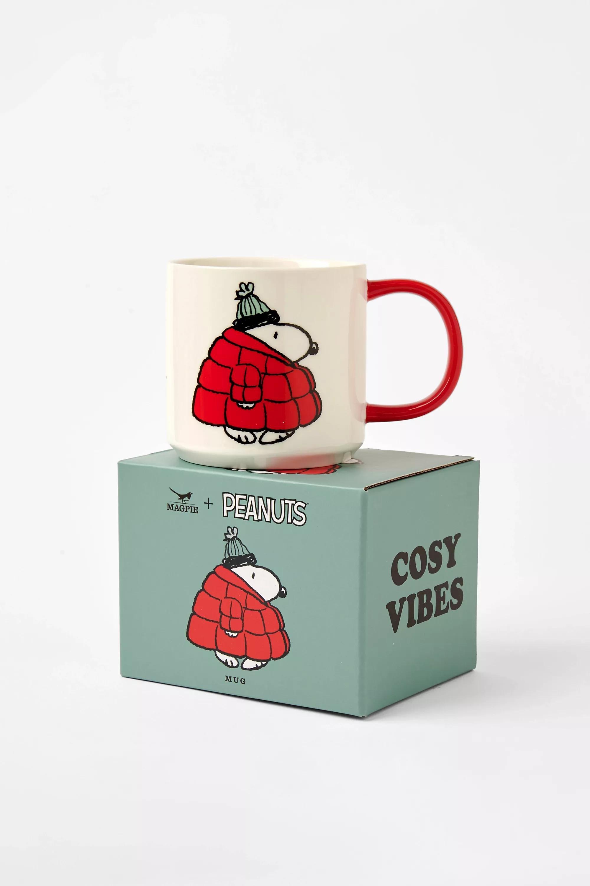 Red Peanuts Cosy Vibes Mug, RED, large image number 2