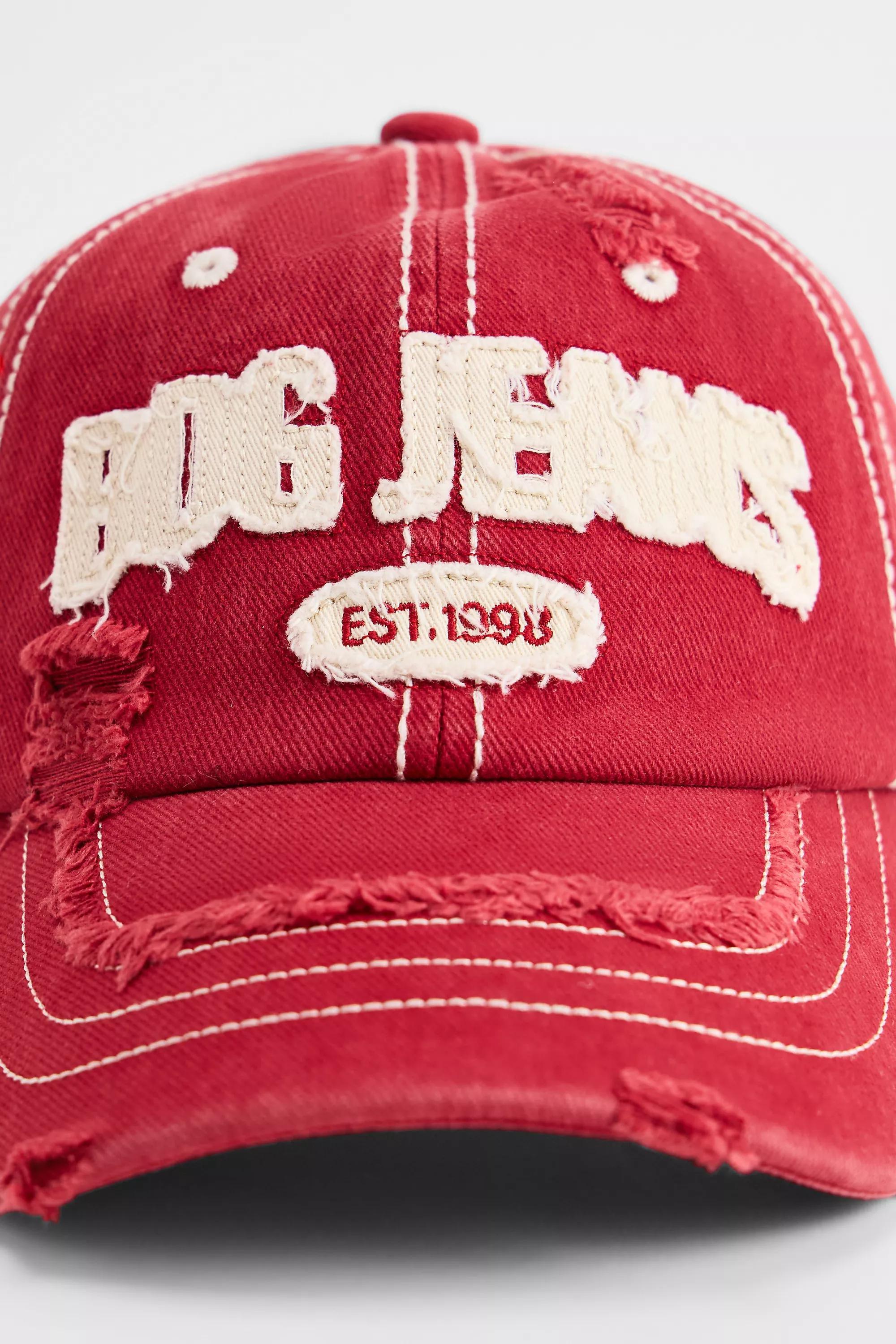 RED BDG Appliquأ&copy; Trucker Cap, RED, large image number 2