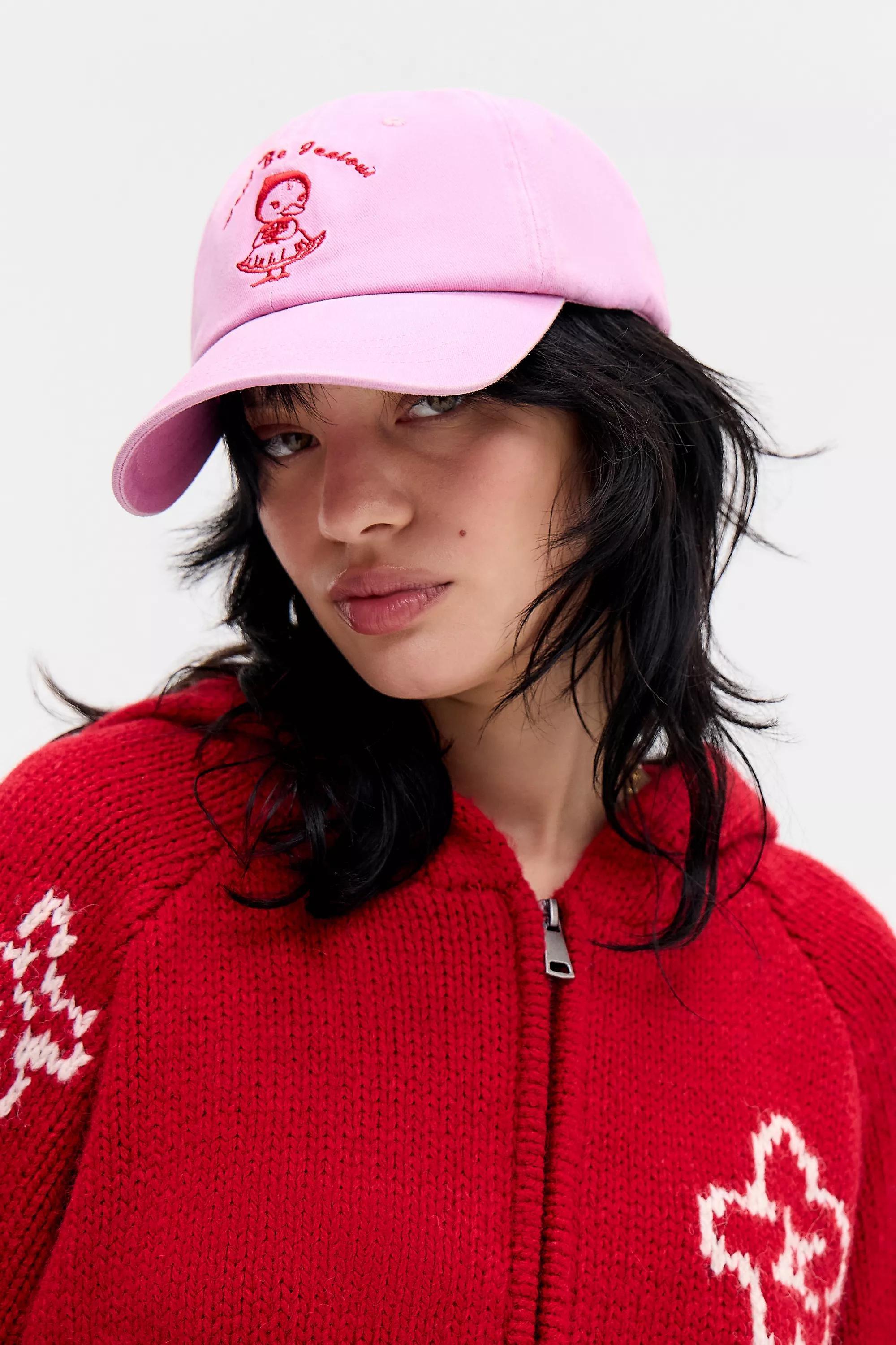PINK UO Don't Be Jealous Cap, PINK, large image number 0