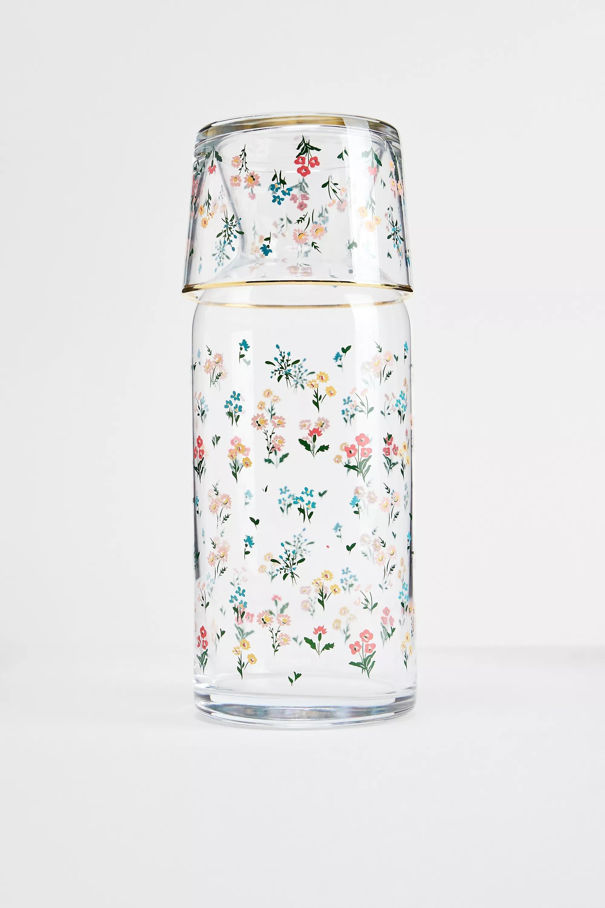 Multicolour Flora Carafe Set, ASSORT, large image number 0