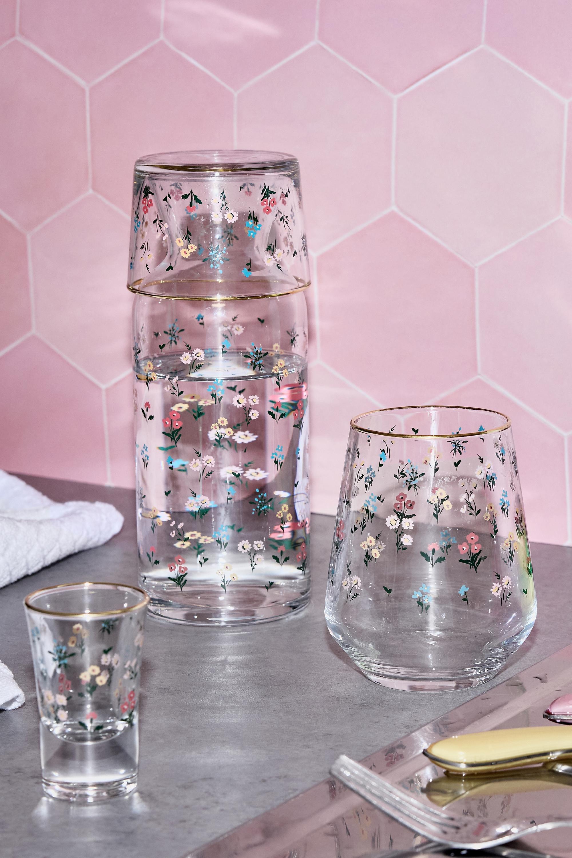 Multicolour Flora Carafe Set, ASSORT, large image number 4