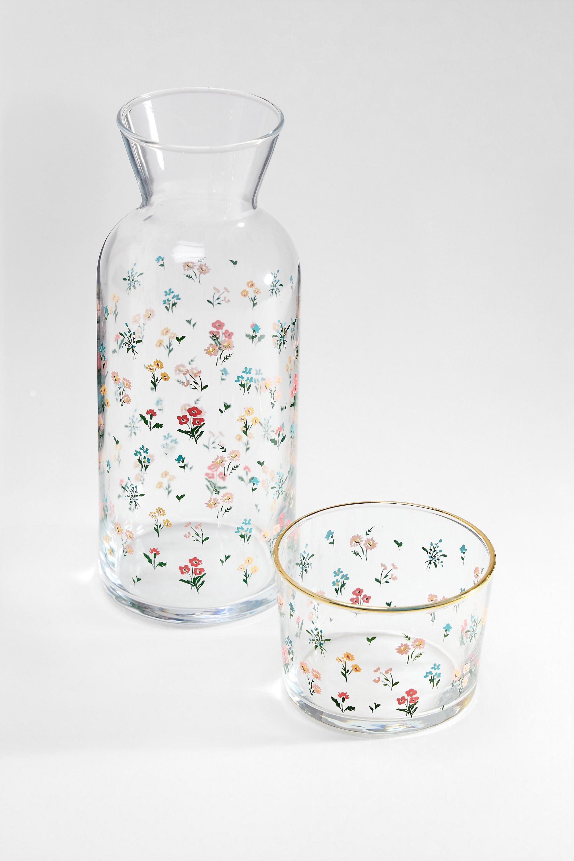 Multicolour Flora Carafe Set, ASSORT, large image number 5