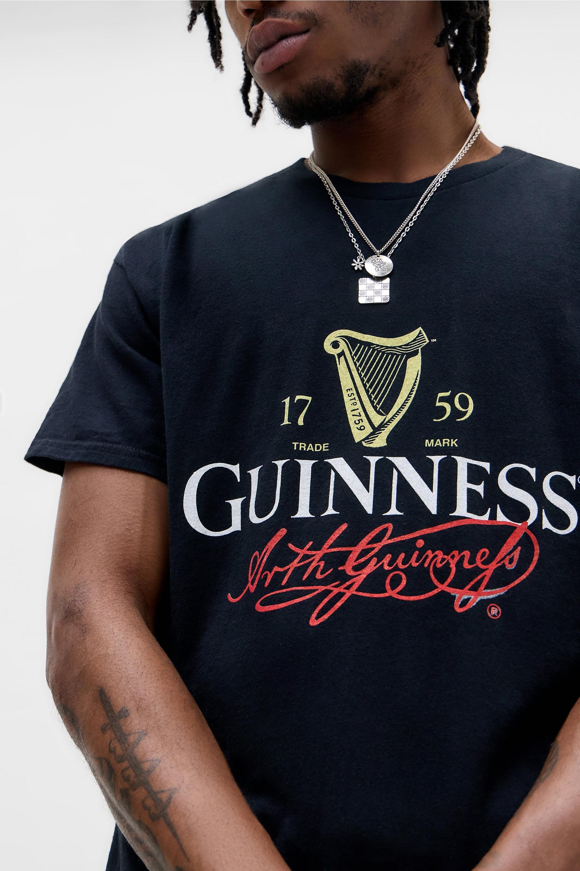 Black Uo Black Guinness T-Shirt, BLK, large image number 2