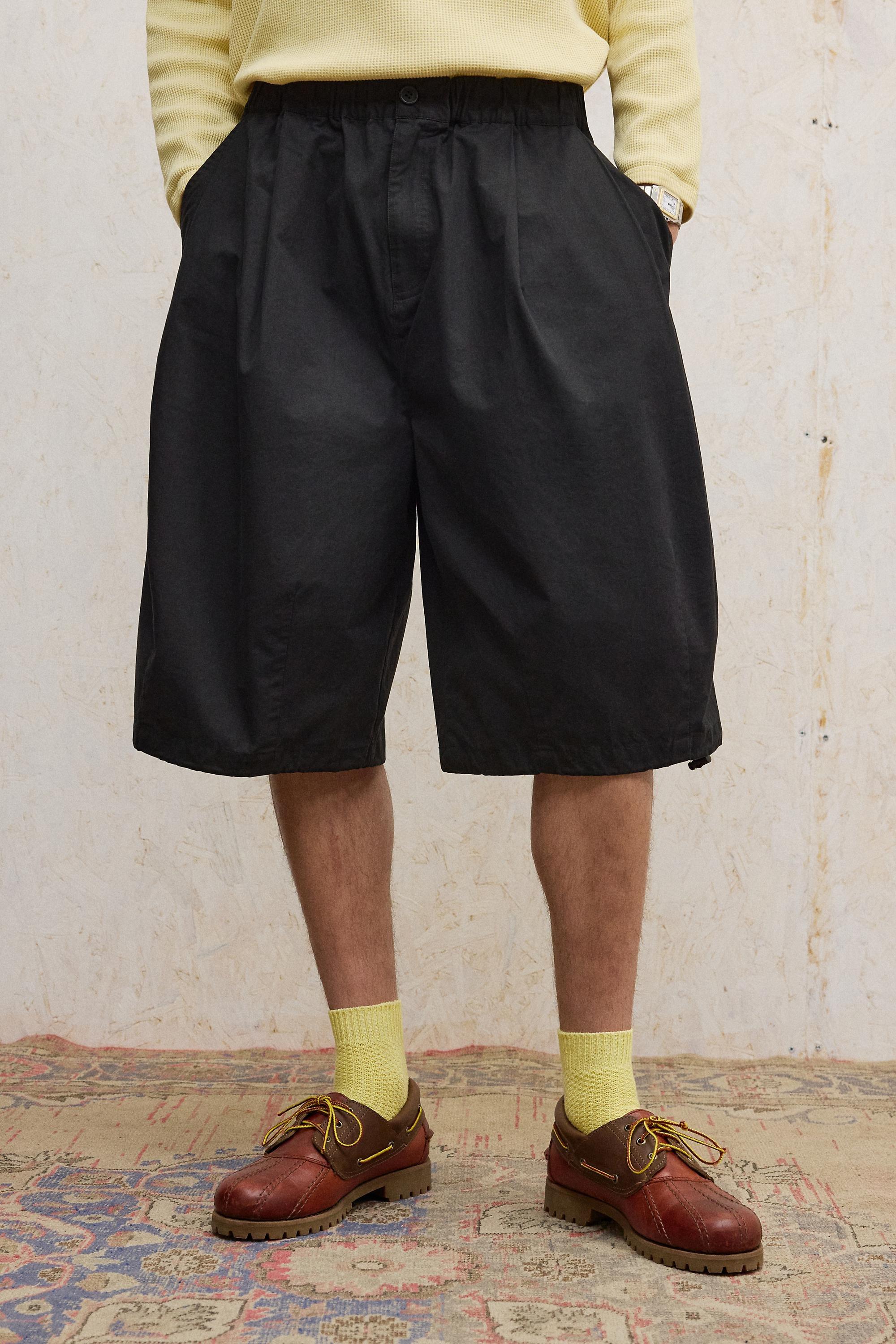 Black Loom Black Malachi Poplin Shorts, BLK, medium