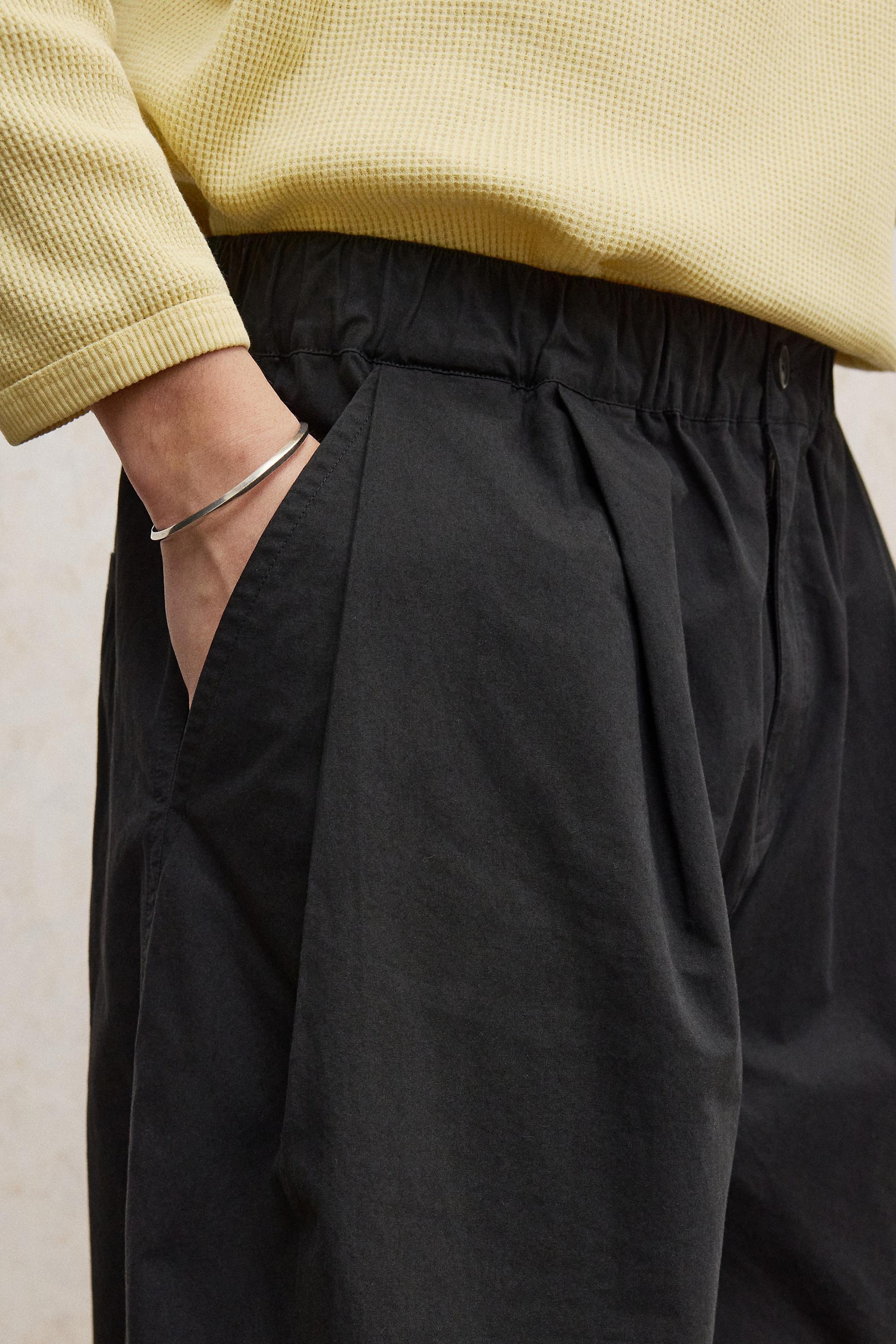 Black Loom Black Malachi Poplin Shorts, BLK, medium
