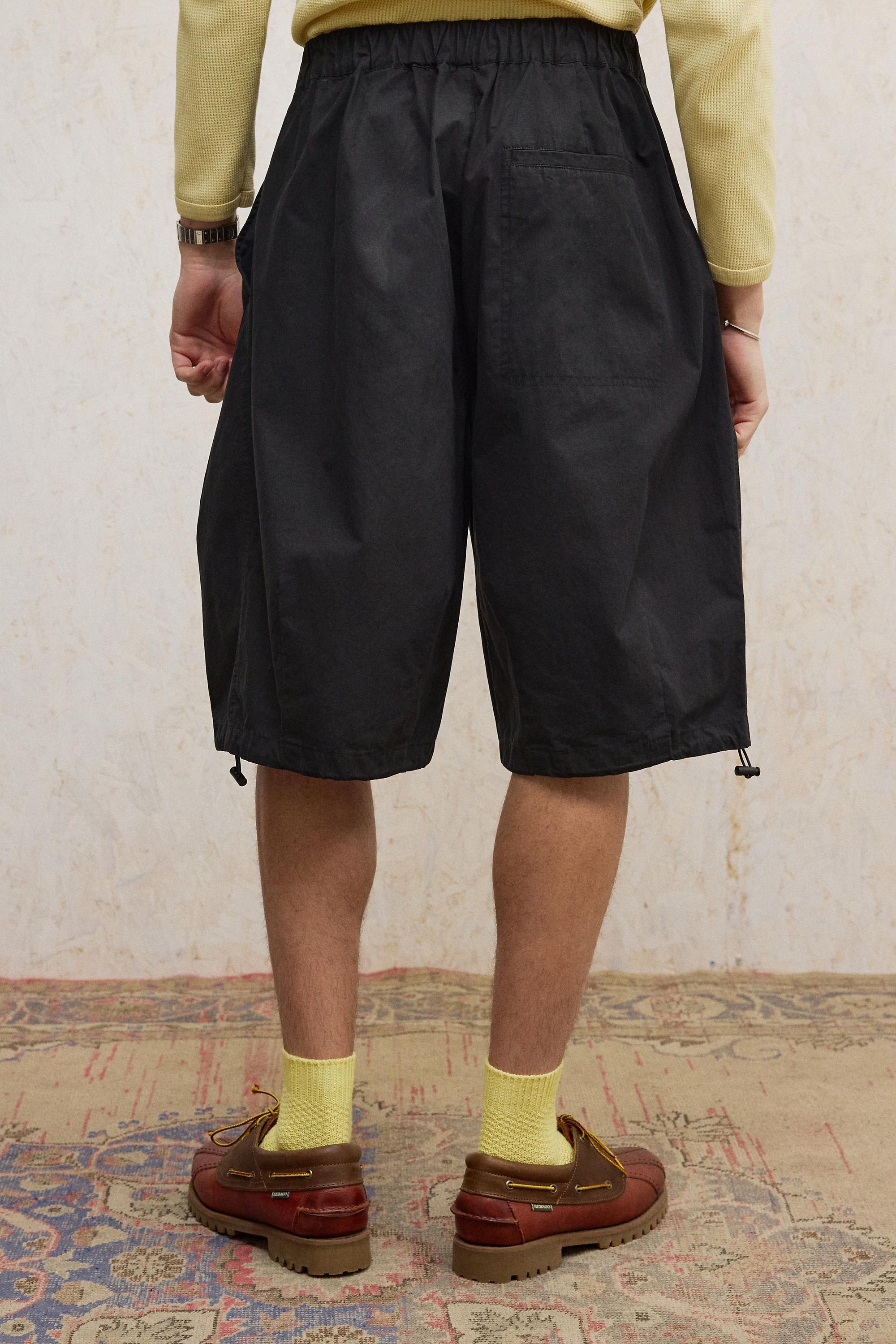 Black Loom Black Malachi Poplin Shorts, BLK, large image number 4