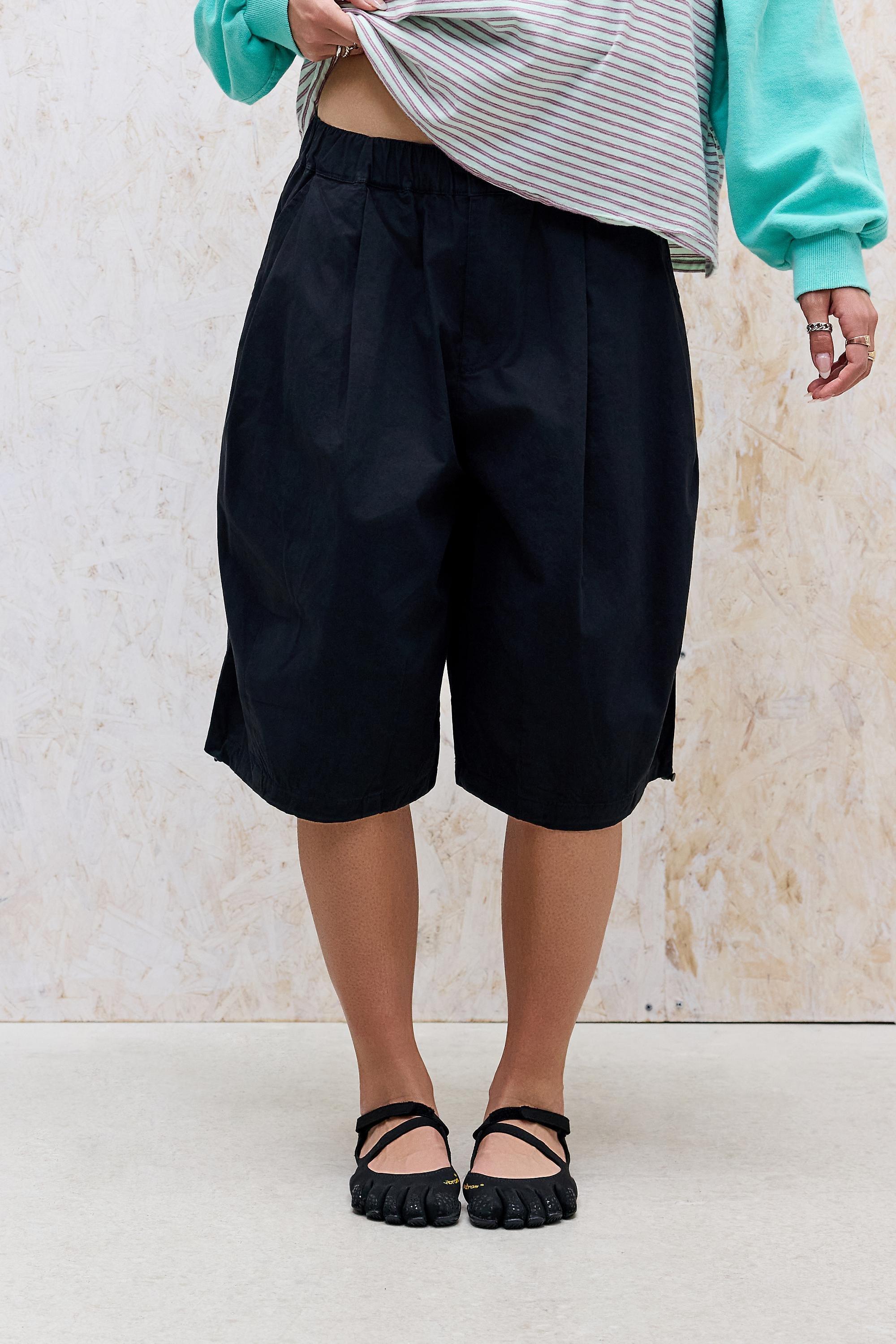 Black Loom Black Malachi Poplin Shorts, BLK, large image number 5
