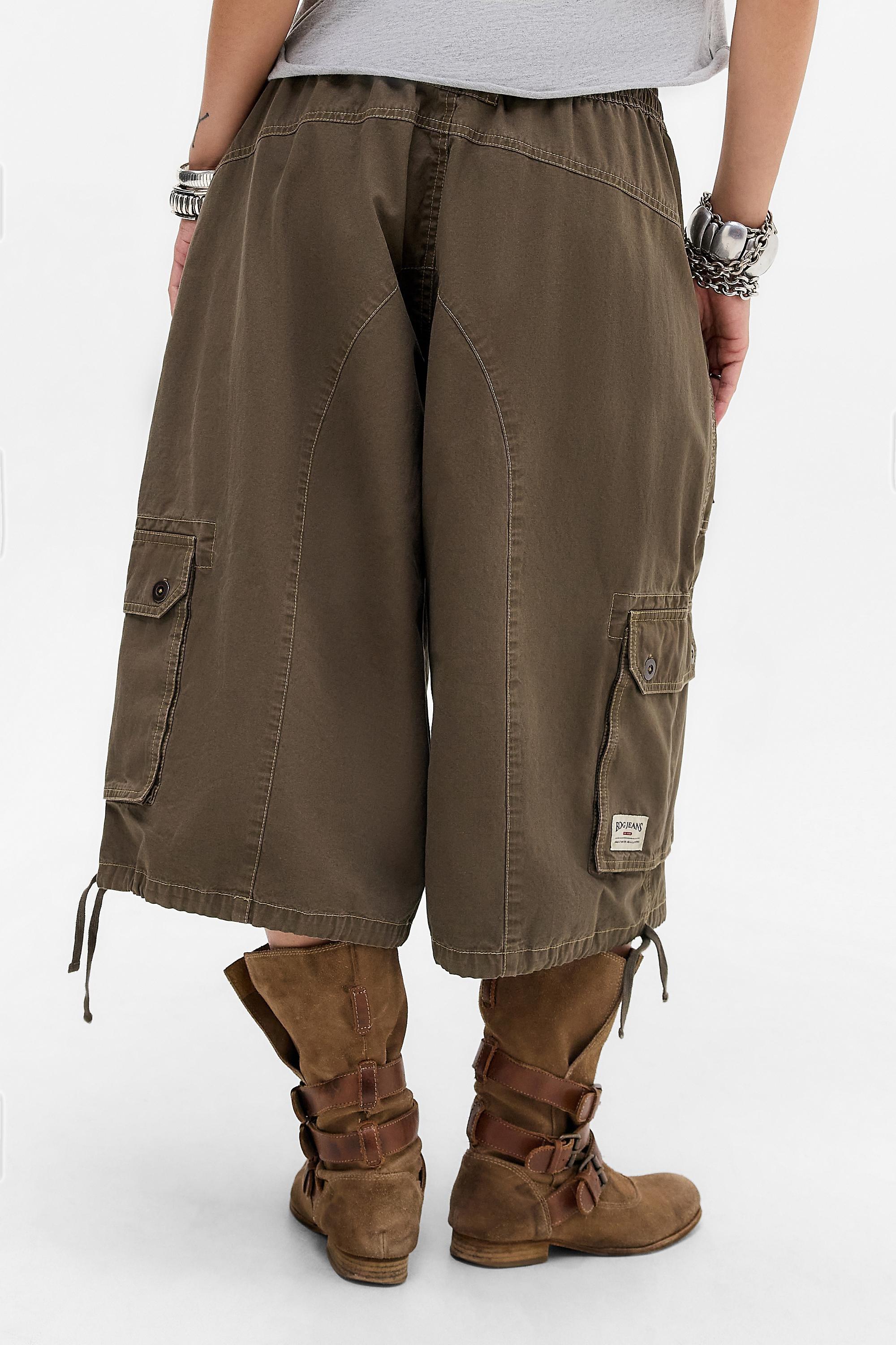 Brown Diego Cropped Cargo, BRN, large image number 3