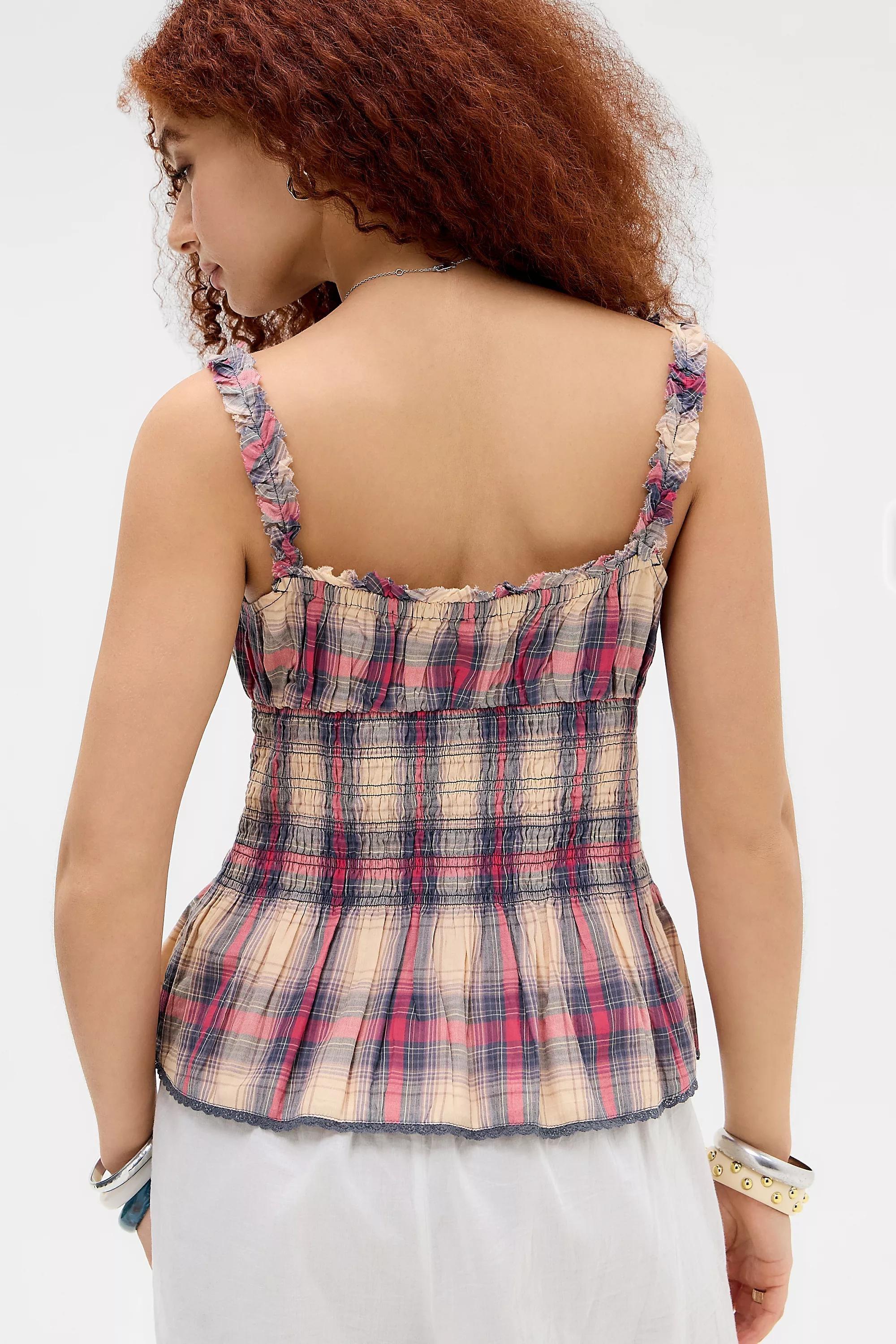 Red Kimchi Blue Blake Tank Top, RED, large image number 3