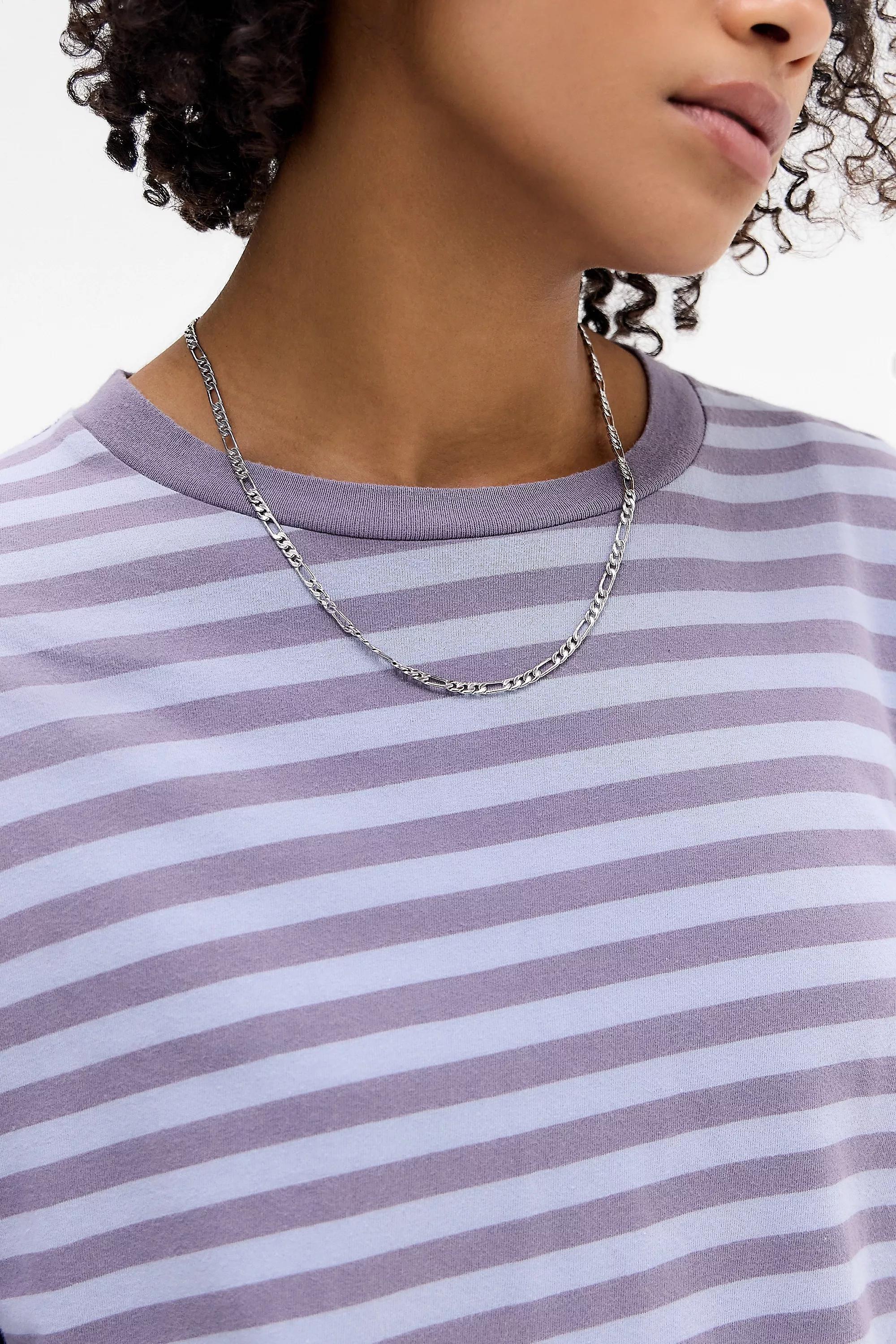 Purple Bdg Arlo Striped Double Layered T-Shirt, PURP, medium