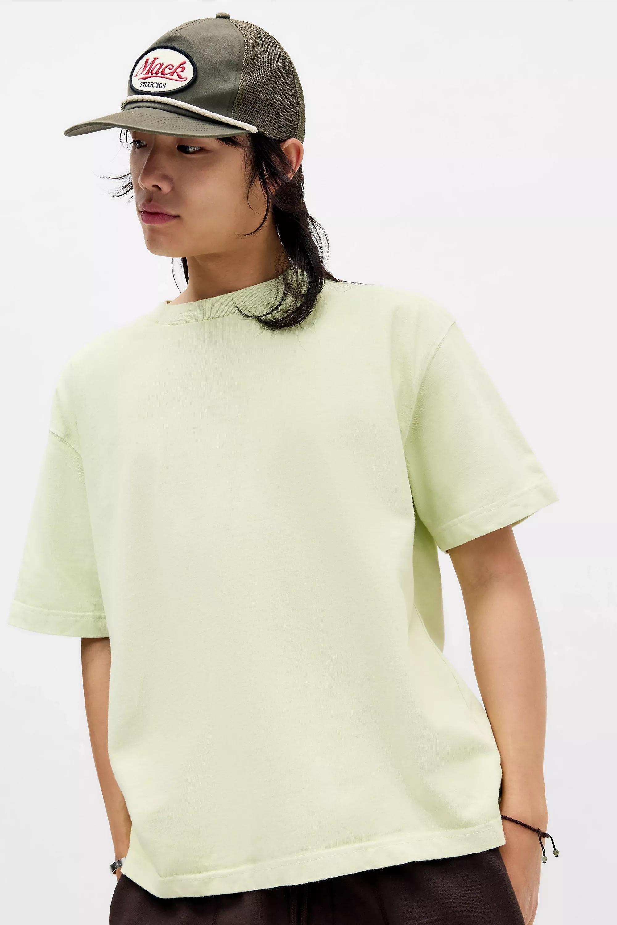 Green Lime Green T-Shirt, LIM, medium