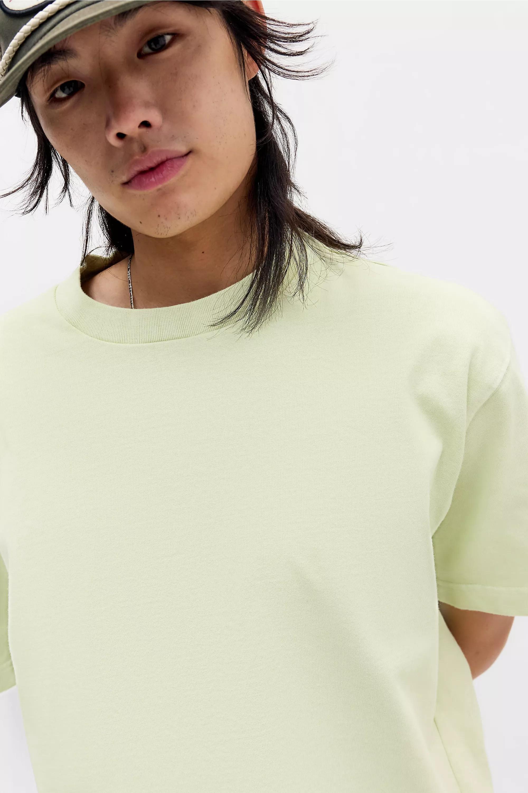 Green Lime Green T-Shirt, LIM, medium