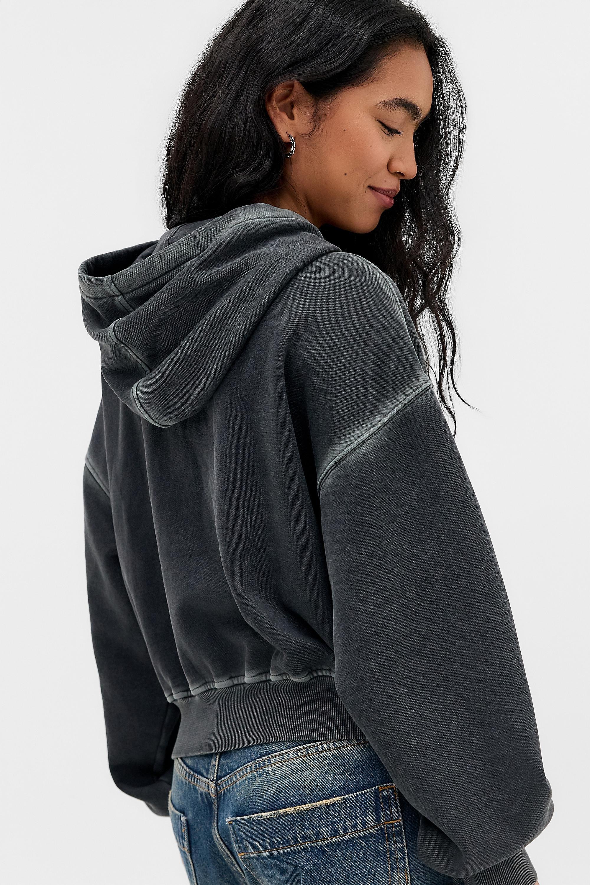BLACK BDG Black Stamp Hoodie, BLK, large image number 3